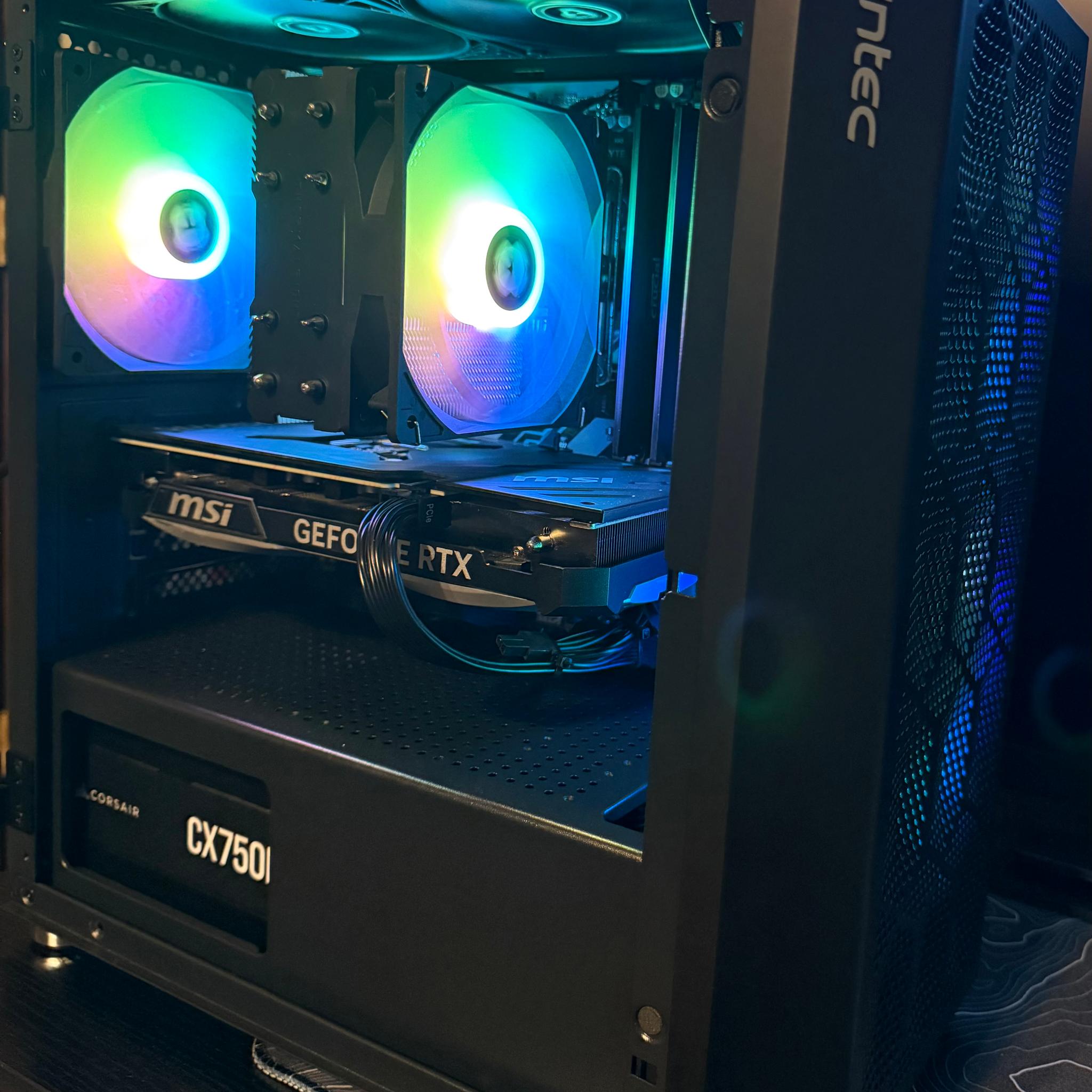 Ryzen 5 9600x|RTX 4070|1.25 SSD|32 GB DDR5 6000MT/s|aRGB - see description about SSD storage