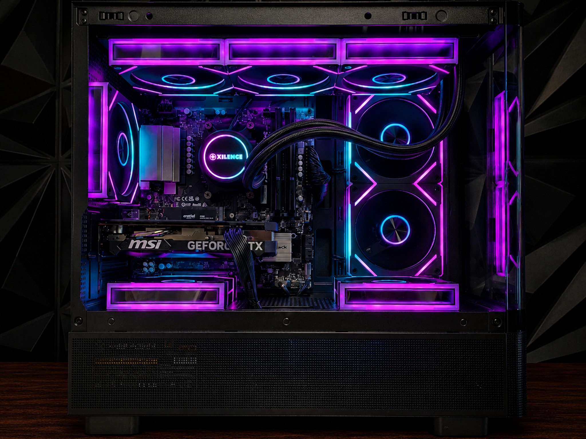 HIGH FPS ARGB Water-Cooled Gaming PC | RTX 4060 | Ryzen 5 5500 | 16GB RAM | 1TB Gen4 NVMe