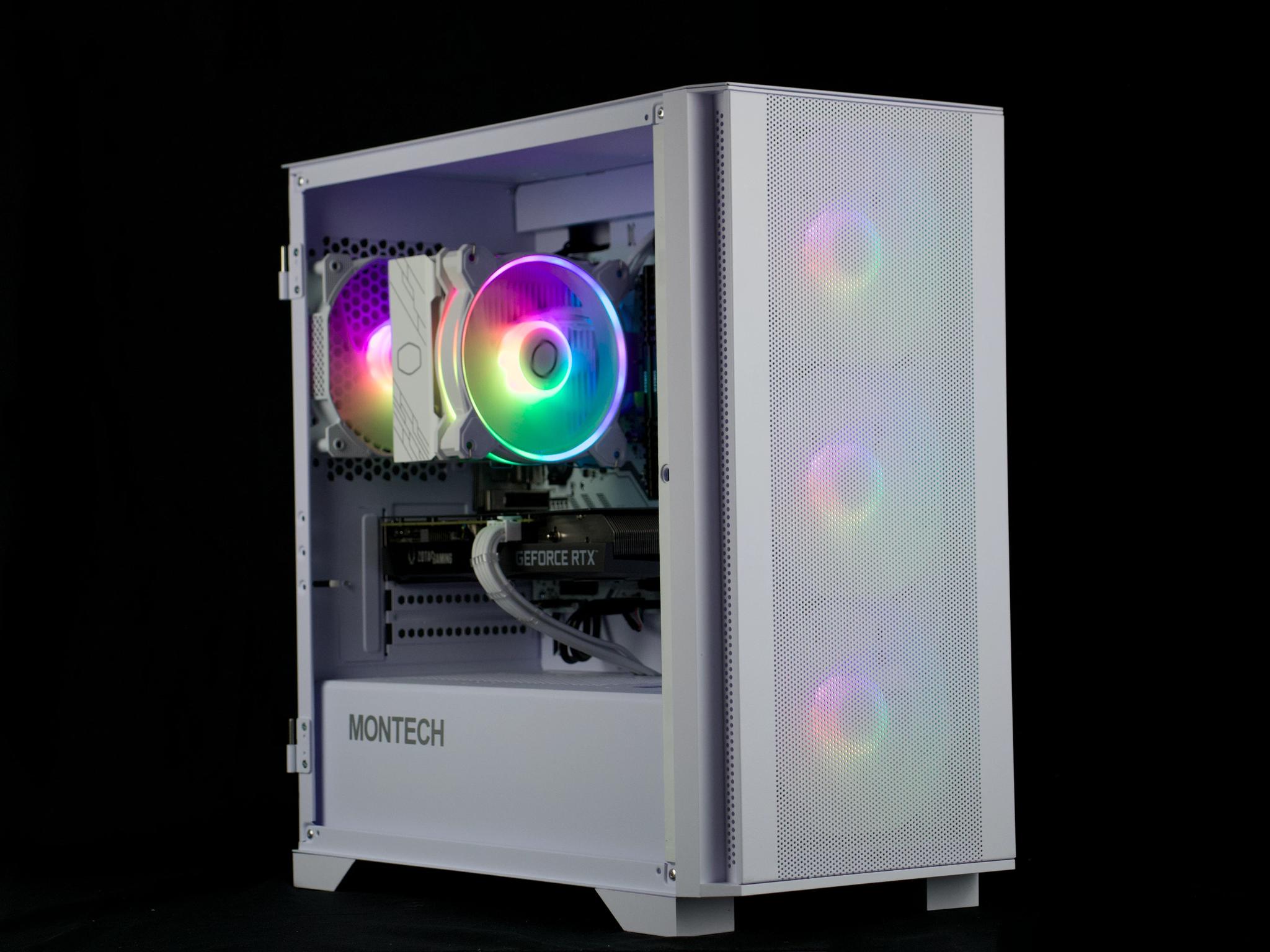 🧊❄️🧊 White Gaming PC – RTX 3060 12G , Ryzen 5 3600, 16GB RAM, 500GB SSD - WiFi, BlueTooth 🧊❄️🧊