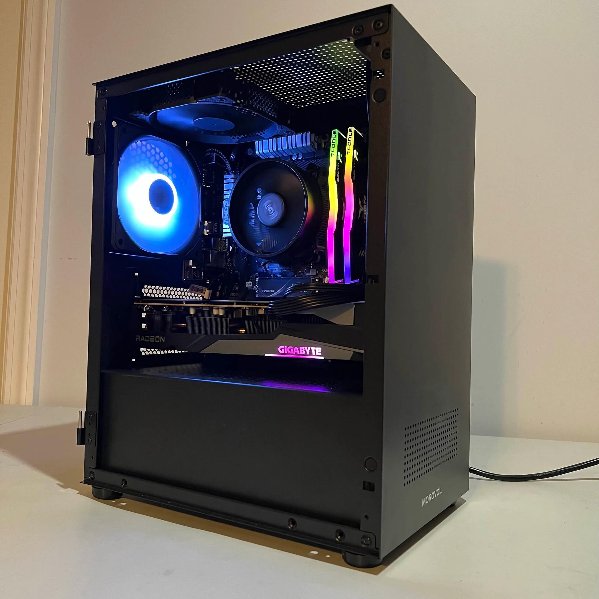 🔥SALE🔥 RX 7600|R5-5500|1TB M.2|16GB RAM-DeepHuo Brand NEW Pre-Built PC
