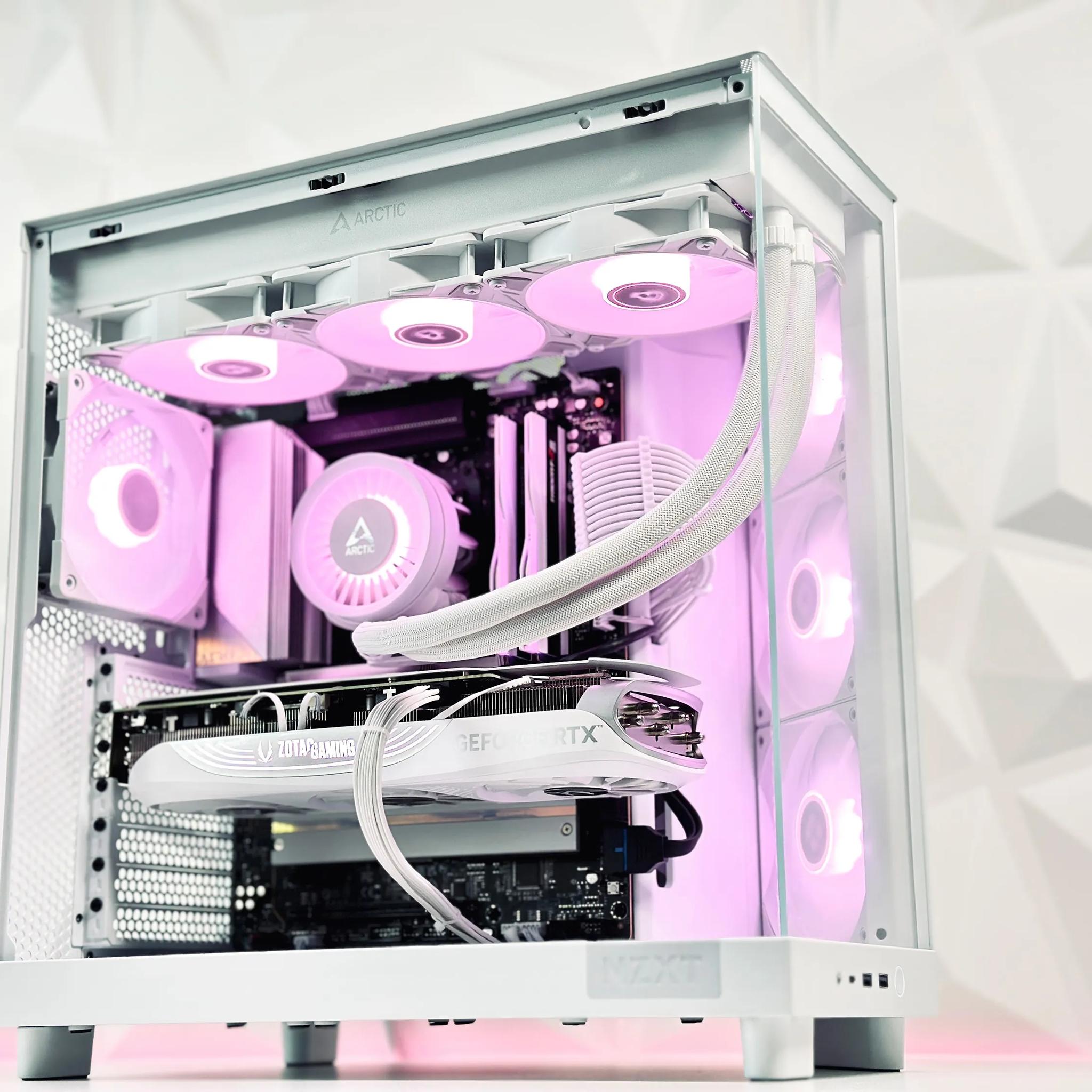 ❄️🤍🐻‍❄️Artic⚪Nvidia RTX 4070 Ti Super 16GB⚪Intel i9 12900KF 16 core⚪32GB DDR5⚪1TB NVME