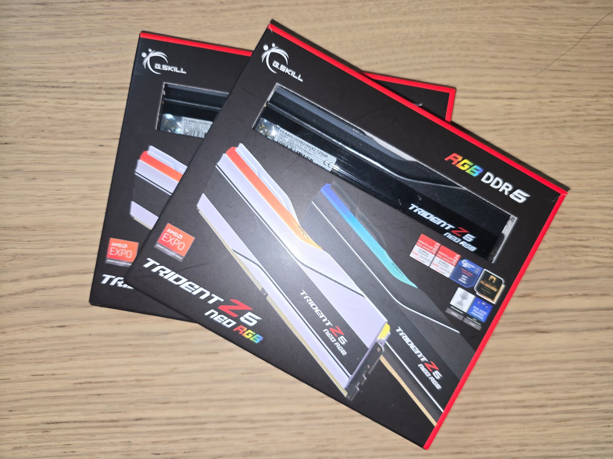 32 GB DDR5 CL 30 6400Mhz RAM 2 or 4 Sticks