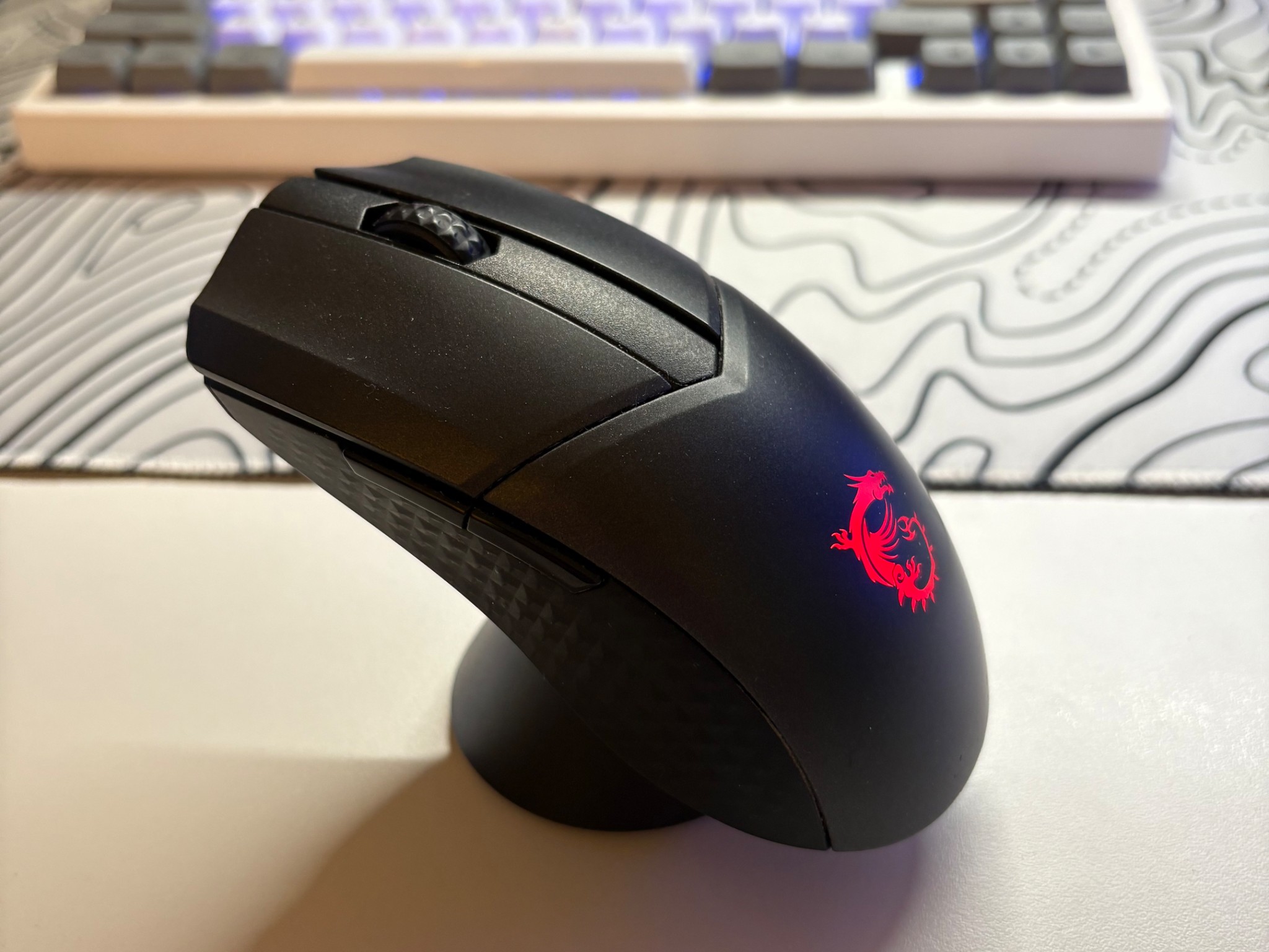 MSI Clutch GM41 Lightweight Wireless RGB Gaming Mouse - Black