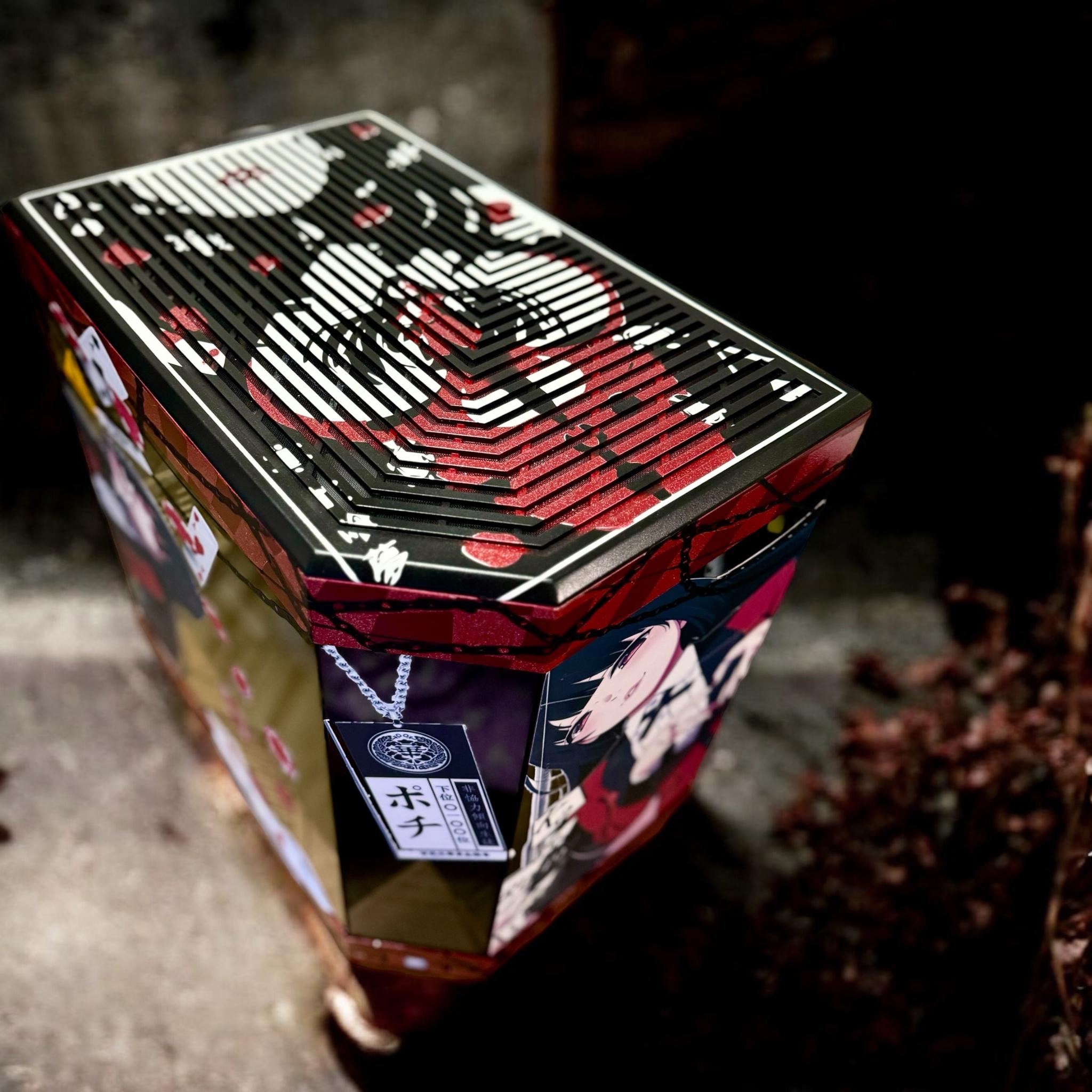 Custom Kakegurui Themed PC case - Let’s Gamble!