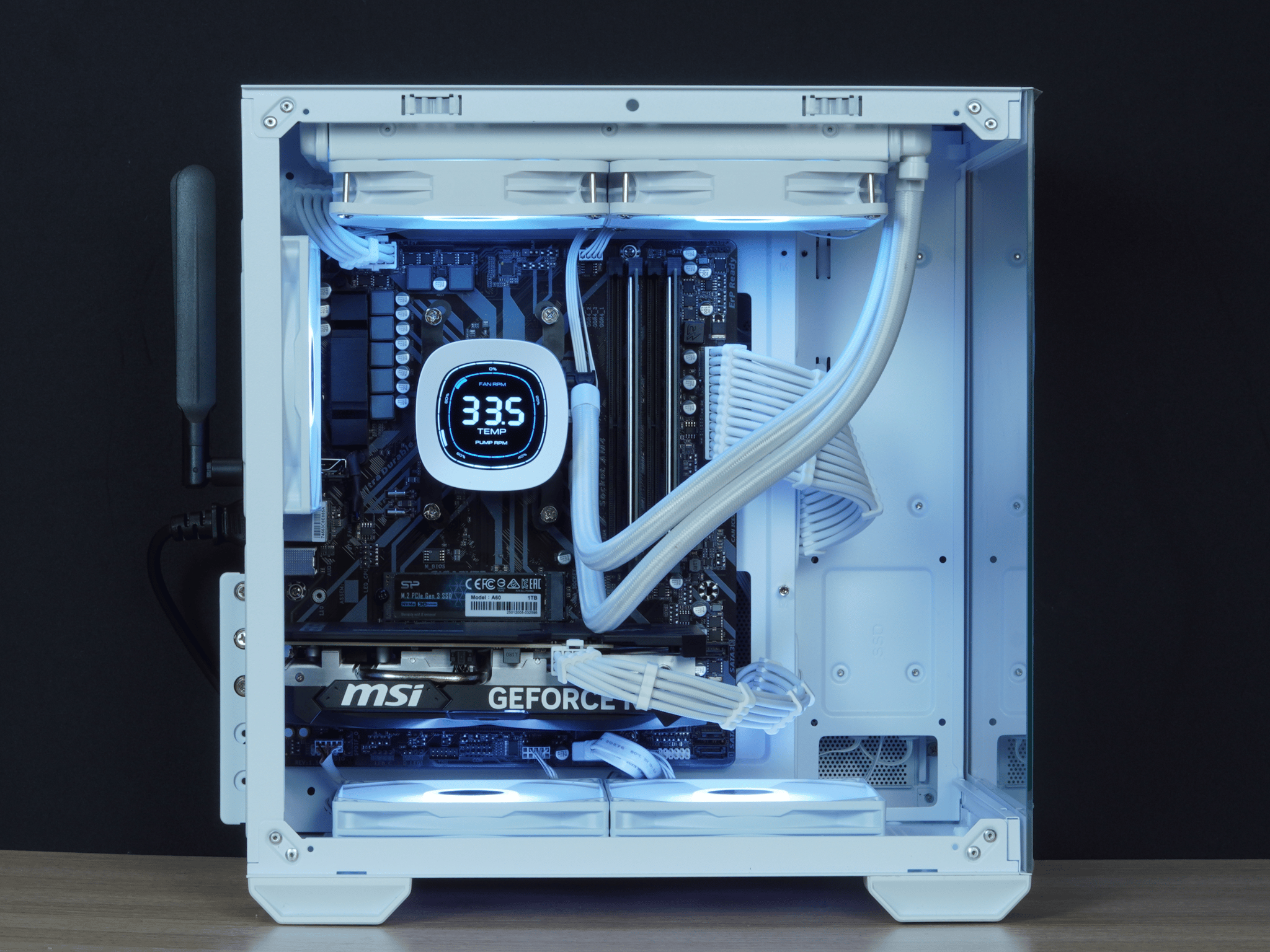 🪽HALO🪽RTX 4060 Ti, Ryzen 5 5500, 32GB DDR4 RAM, 1TB SSD w/ Wifi |1440p Gaming PC|
