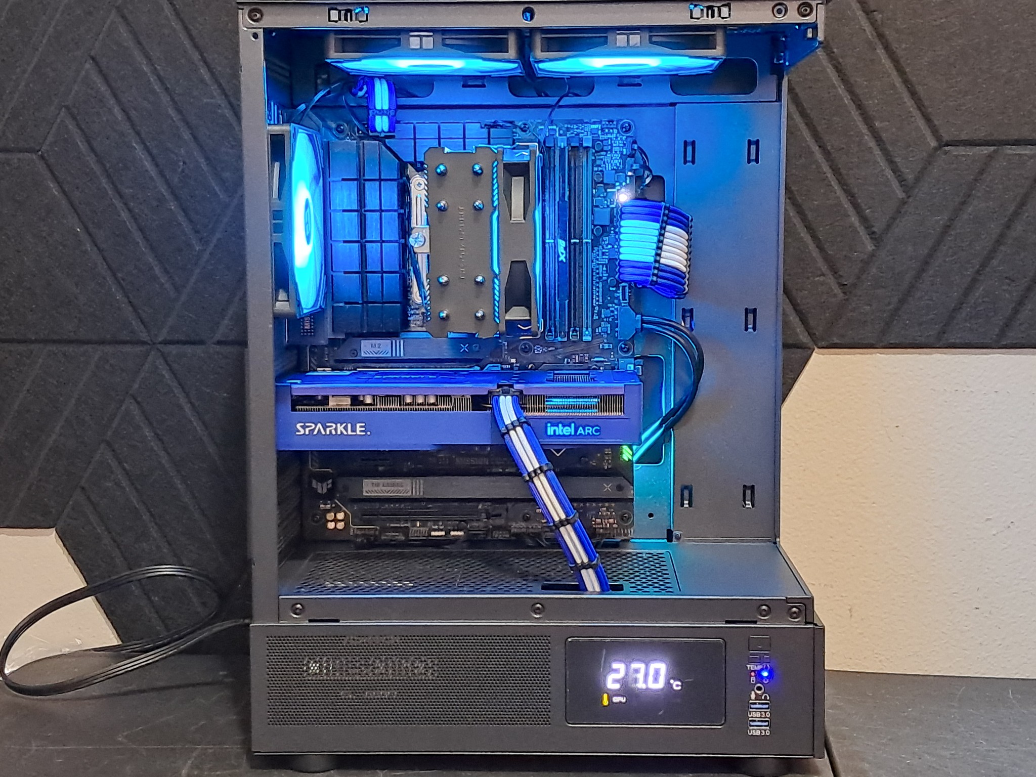 Custom Intel Gaming PC | 12th Gen i3 | Arc B570 10GB | 16GB DDR5 | 1.25 TB SSD | WiFi!