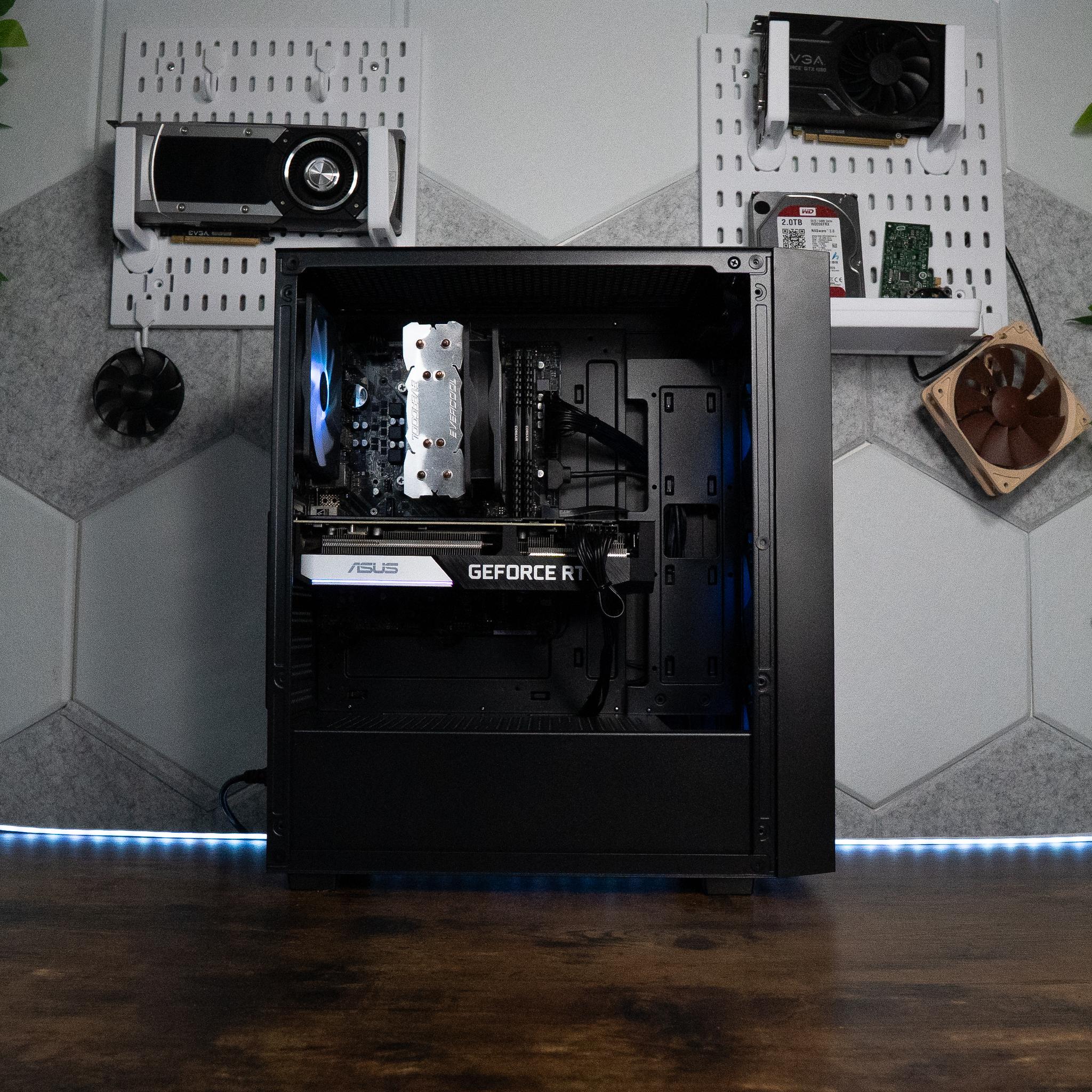 🐝🐝 | ASUS RTX 3070 8GB OC Edition | INTEL i5-12400 | 16GB DDR4 RAM | 2TB SSD | Y2K Destiny SILVER