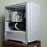 White & Black RTX 4060 Gaming PC