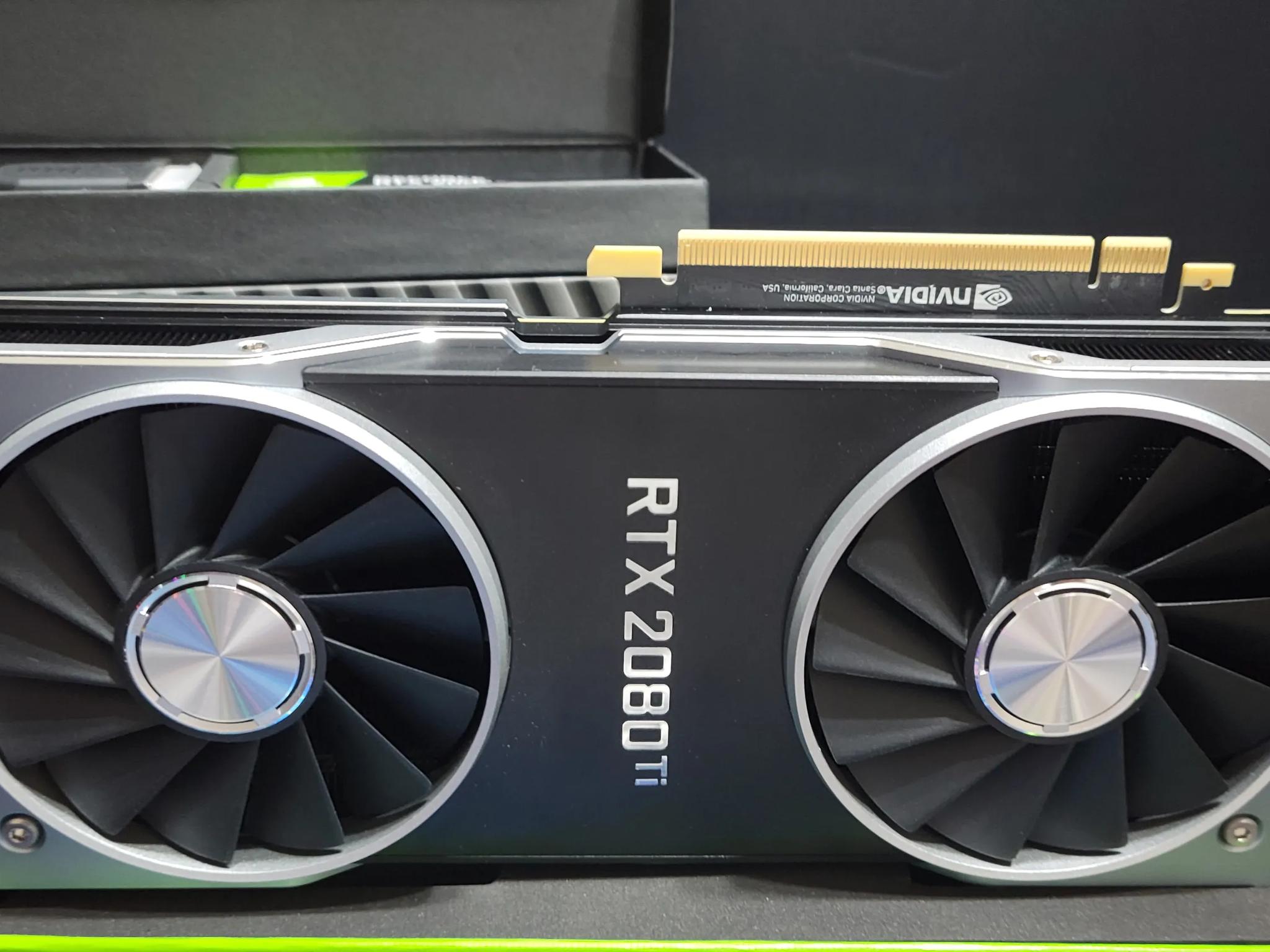👽💥NVIDIA GeForce RTX 11GB 2080 Ti Founders Edition – Like New! Fully Cleaned & Repasted!💥👽