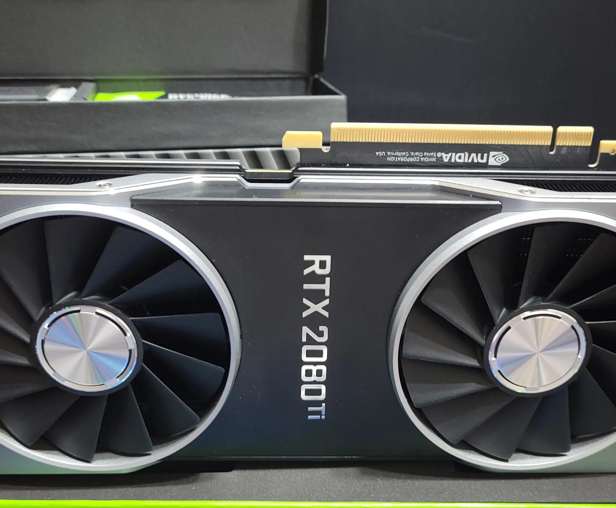 👽💥NVIDIA GeForce RTX 11GB 2080 Ti Founders Edition – Like New! Fully Cleaned & Repasted!💥👽