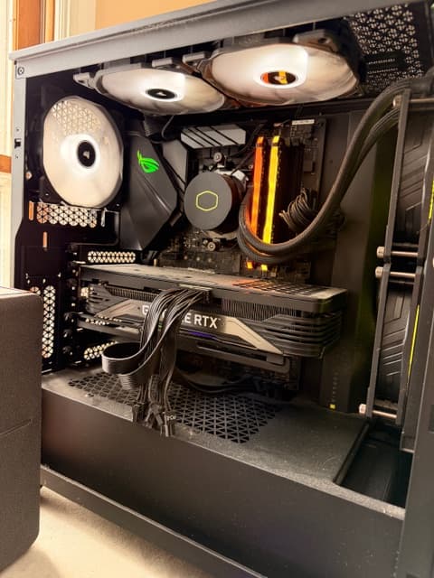 🔥 Gaming/Streaming PC – Ryzen 7 / RTX 3070 / 32GB RAM – Ready to Play! 🔥