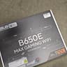 B650E Max Gaming WIFI Motherboard - **New in box**