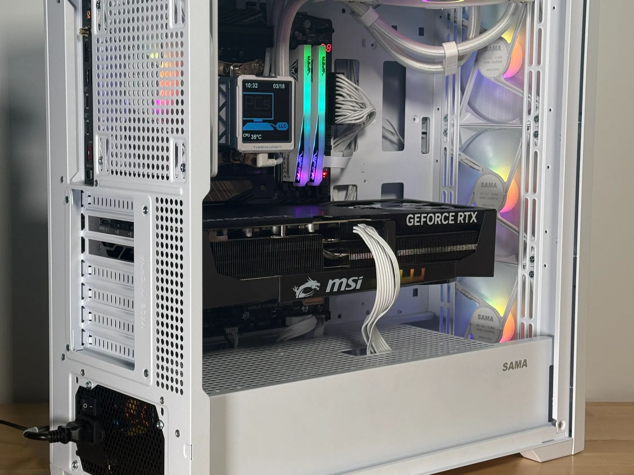 RTX 5090 Workstation/Gaming PC Ryzen 9950x3D 96GB DDR5 4TB NVME