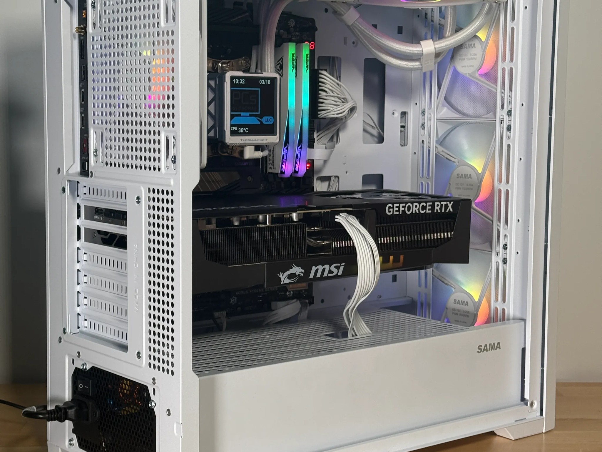 RTX 5090 Workstation/Gaming PC Ryzen 9950x3D 96GB DDR5 4TB NVME