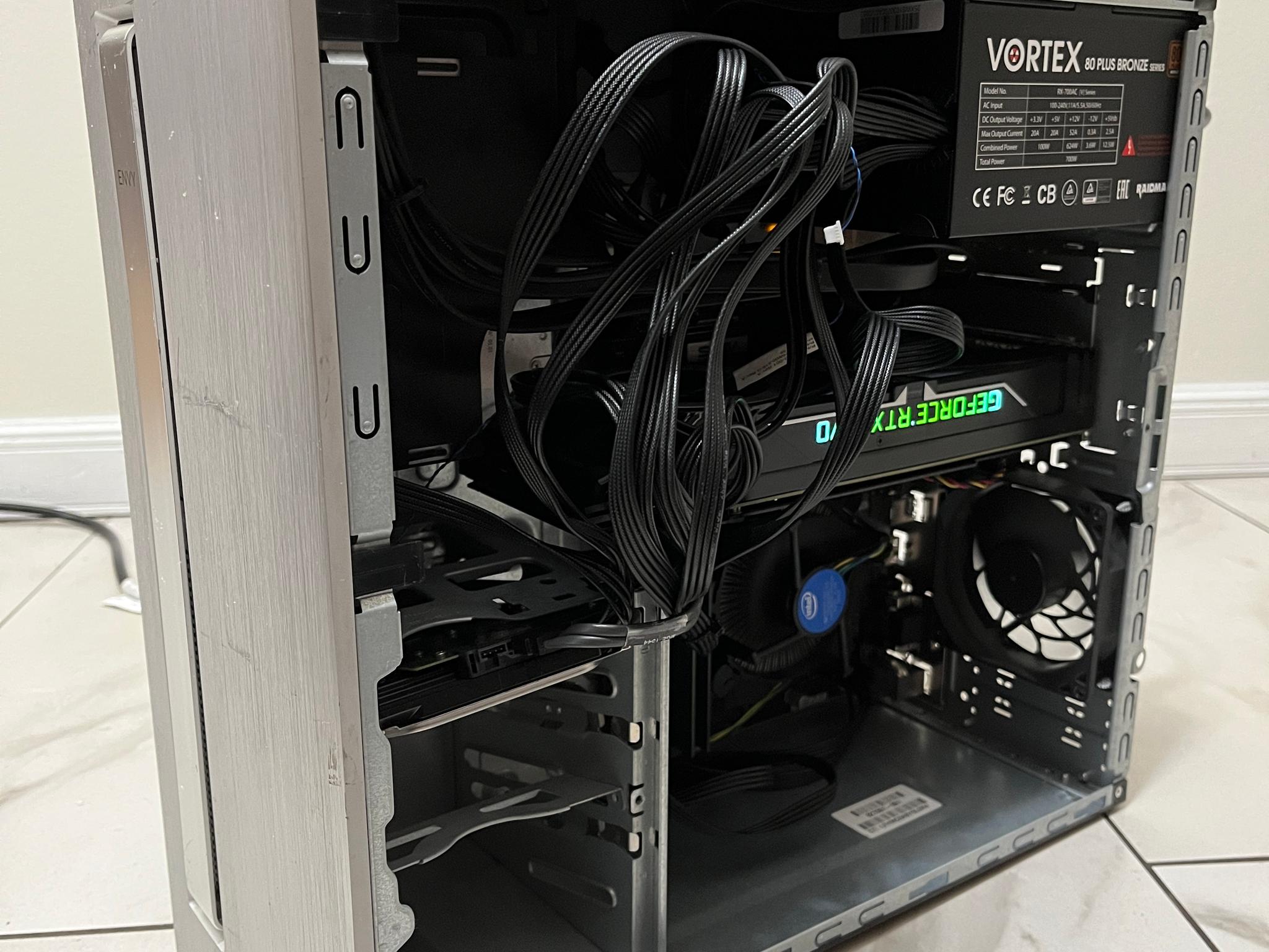 NVIDIA RTX 2070, Intel Core i5-8400, 16GB RAM, 756GB Storage, HP Sleeper Gaming PC w/ Wi-Fi & BT