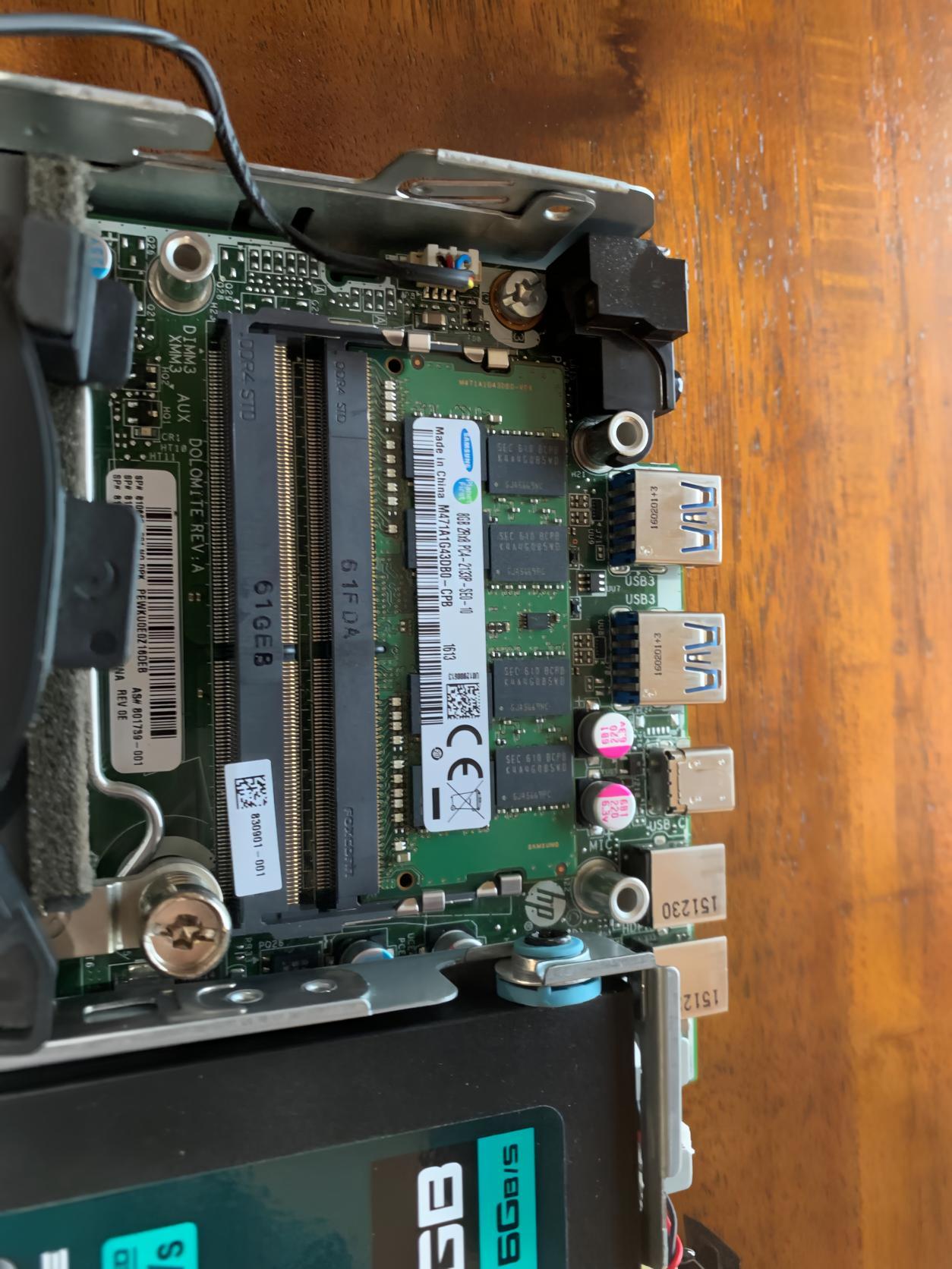 SFF HP EliteDesk 800G2 i7-6700T | Home/Office/Media server pc *Banana for scale*
