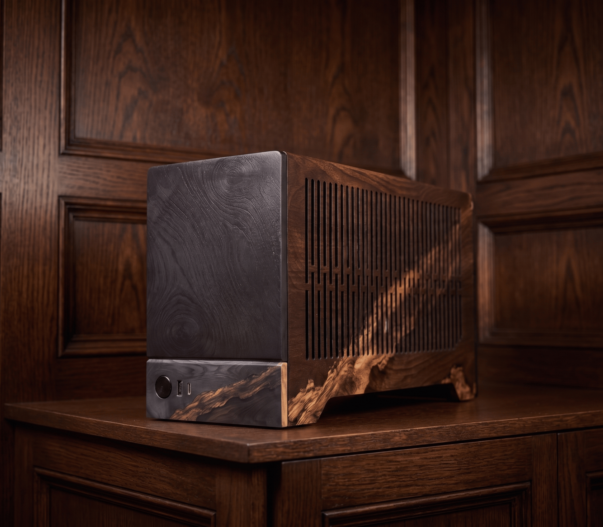 🖤 DARK OAK 🖤🌲 Ryzen 7 7700| RX 9070XT| 32 GB DDR5| 1.25 TB NVME| 850W PSU