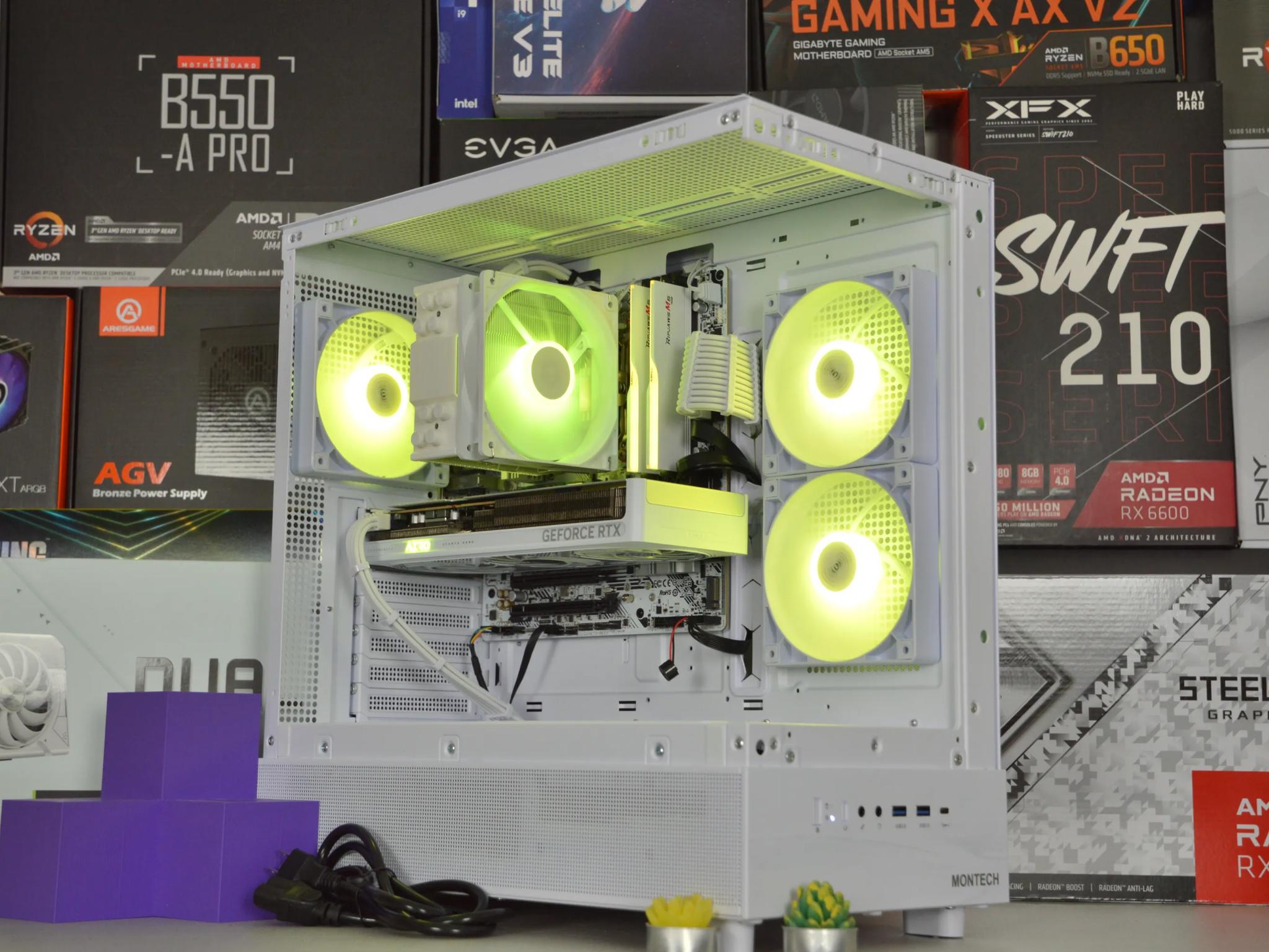|🌨️White Ocean🌨️| RTX 5060 8GB| Ryzen 5 8400F | 32 GB DDR5 RAM | 1TB NVME SSD |