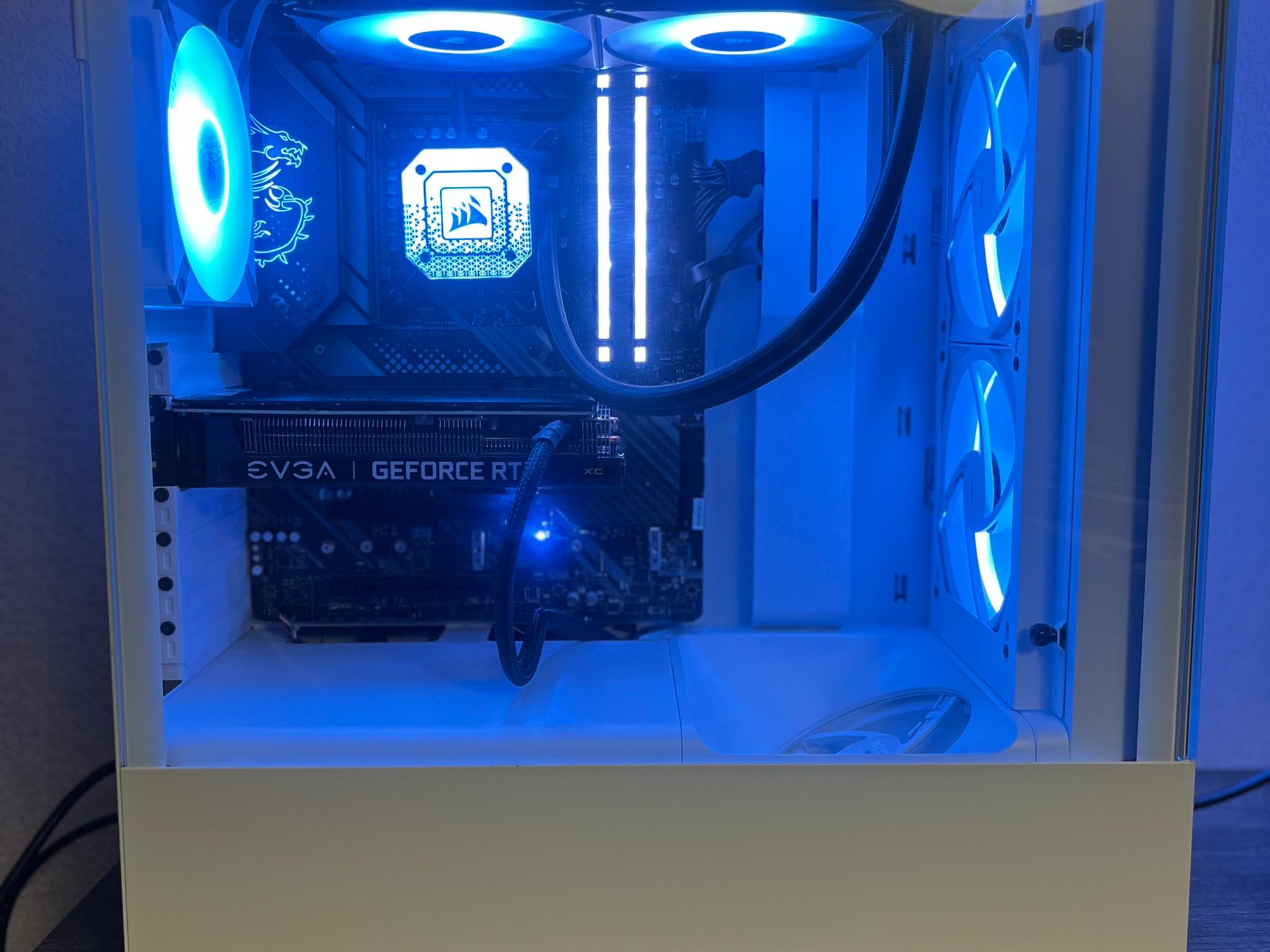 ❄️ White Gaming Desktop i7 12700k + 3060 ❄️