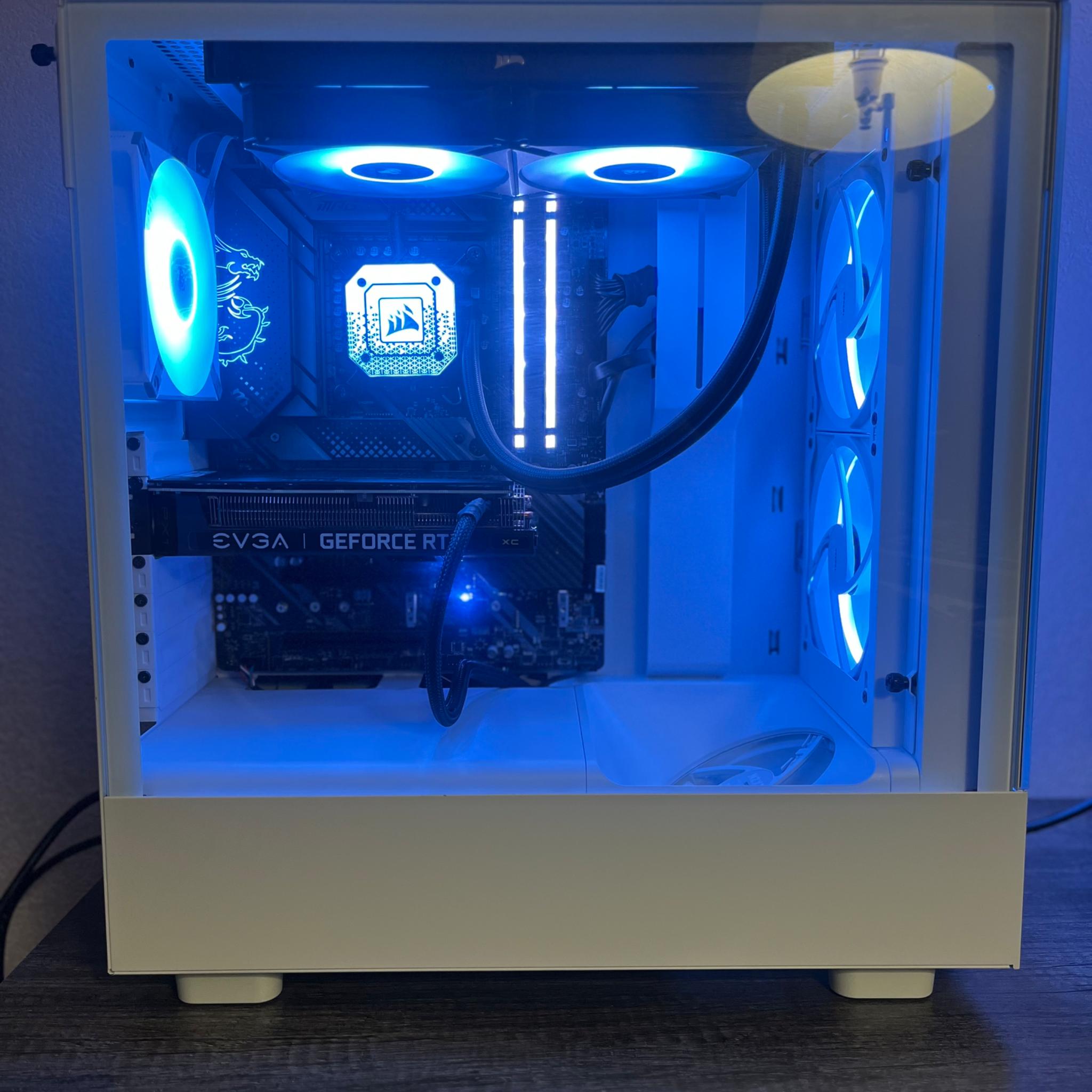 ❄️ White Gaming Desktop i7 12700k + 3060 ❄️