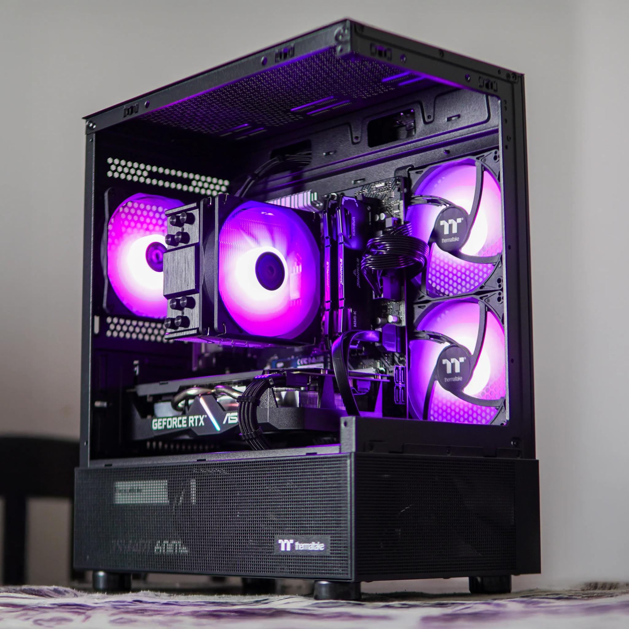 🔥Budget 1080p PC🔥 | RTX 2060 + Ryzen 5 3600 Black Gaming PC | Wifi + BT