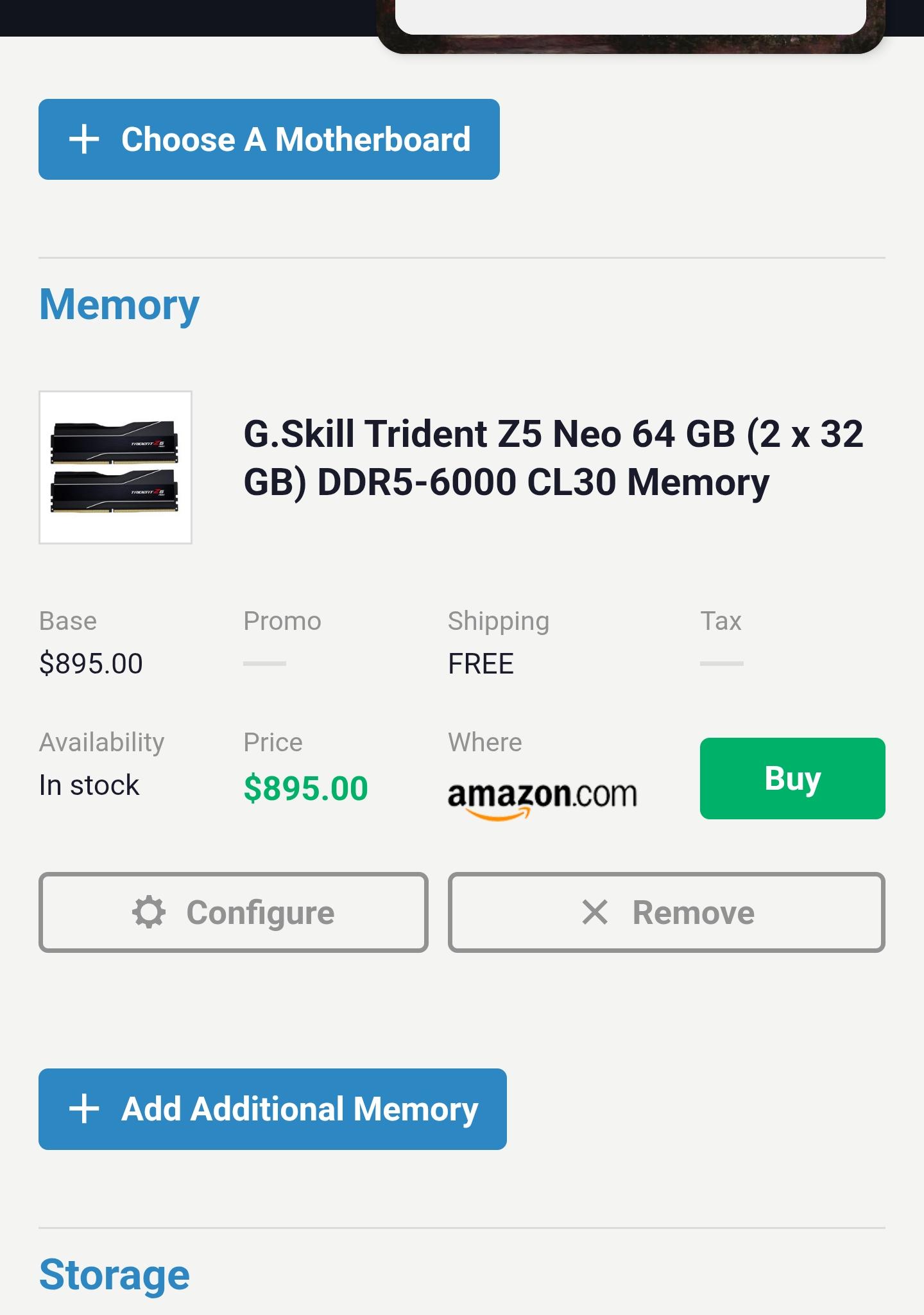 Copy of Gskil trident neo 6000mhz cl30 2-32gb
