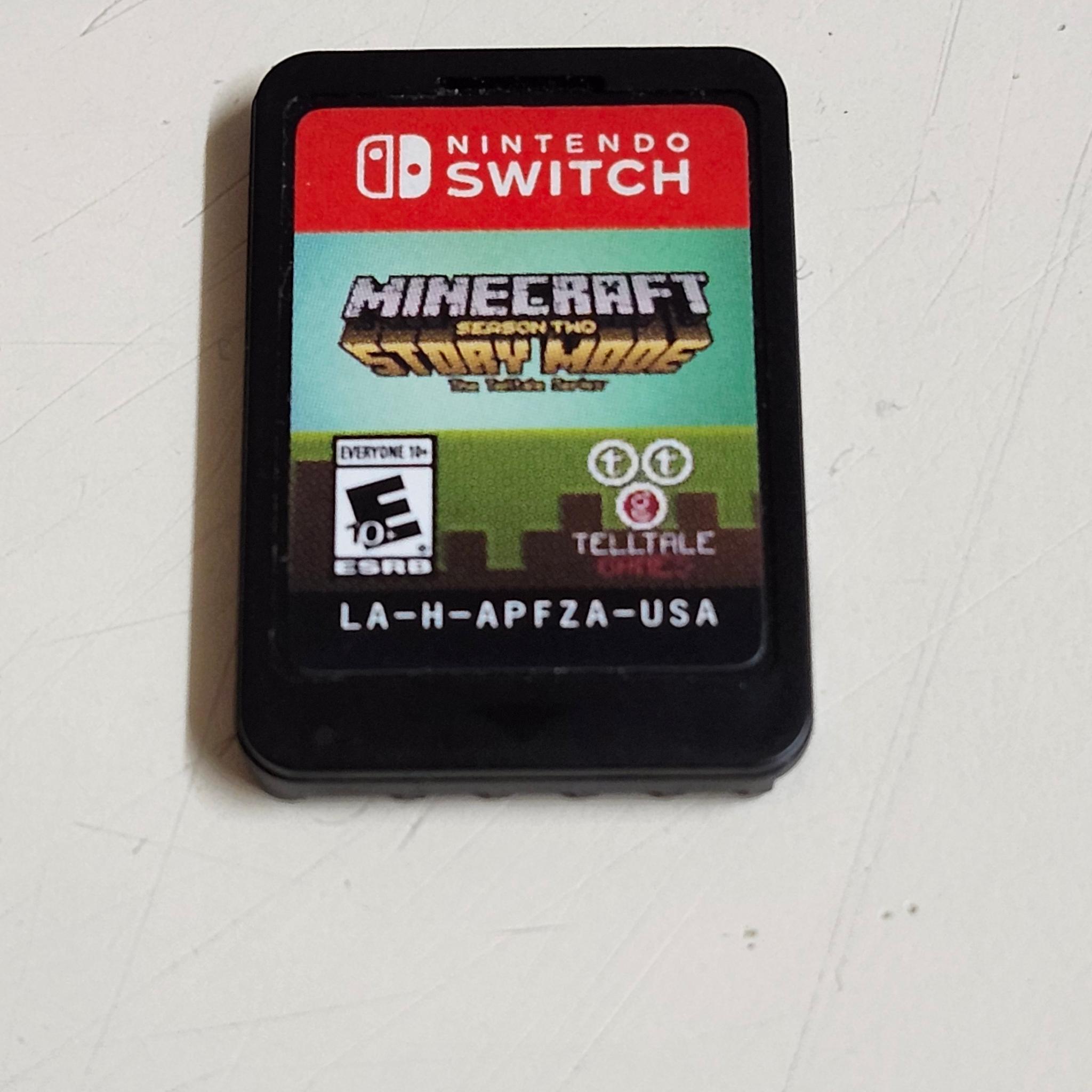 Minecraft: Story Mode Season 2 Nintendo Switch Edition (GAME CARTRIDGE ONLY)