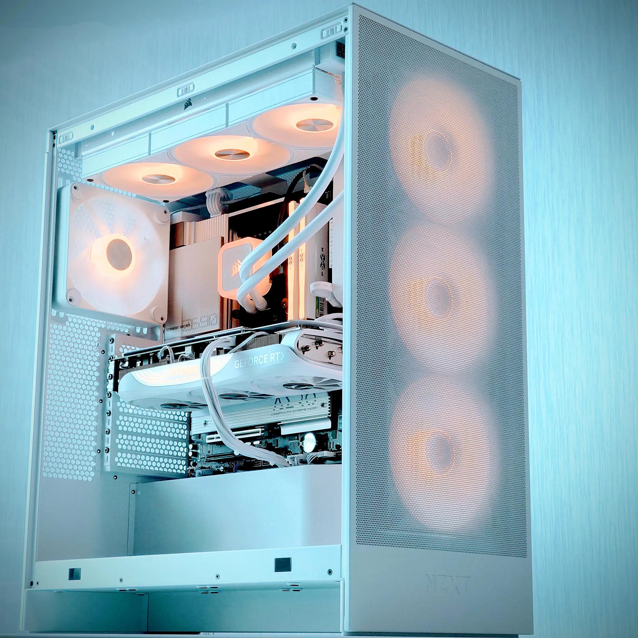 🤍🐻‍❄️ Extreme Gaming PC⚪Nvidia RTX 4070 Ti Super 16GB⚪Intel i9 12900KS 16 core⚪32GB DDR5