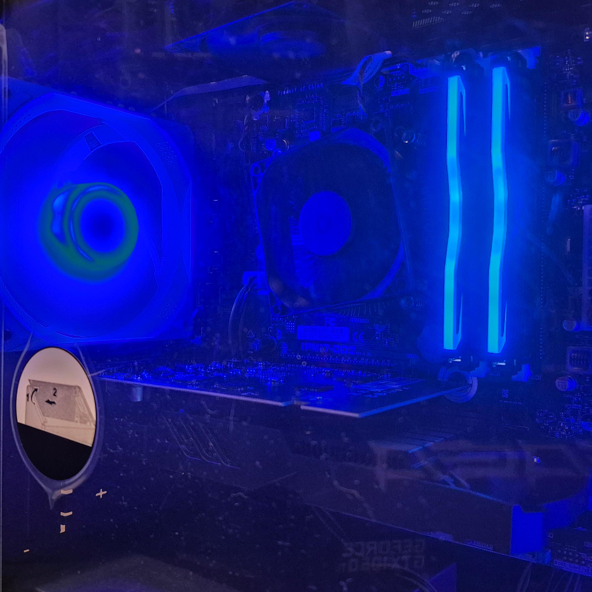 Bluetiful! 90 FPS Fortnite | Win11, WiFi, i5-6600 , GTX 1050 TI, 500GB SSD