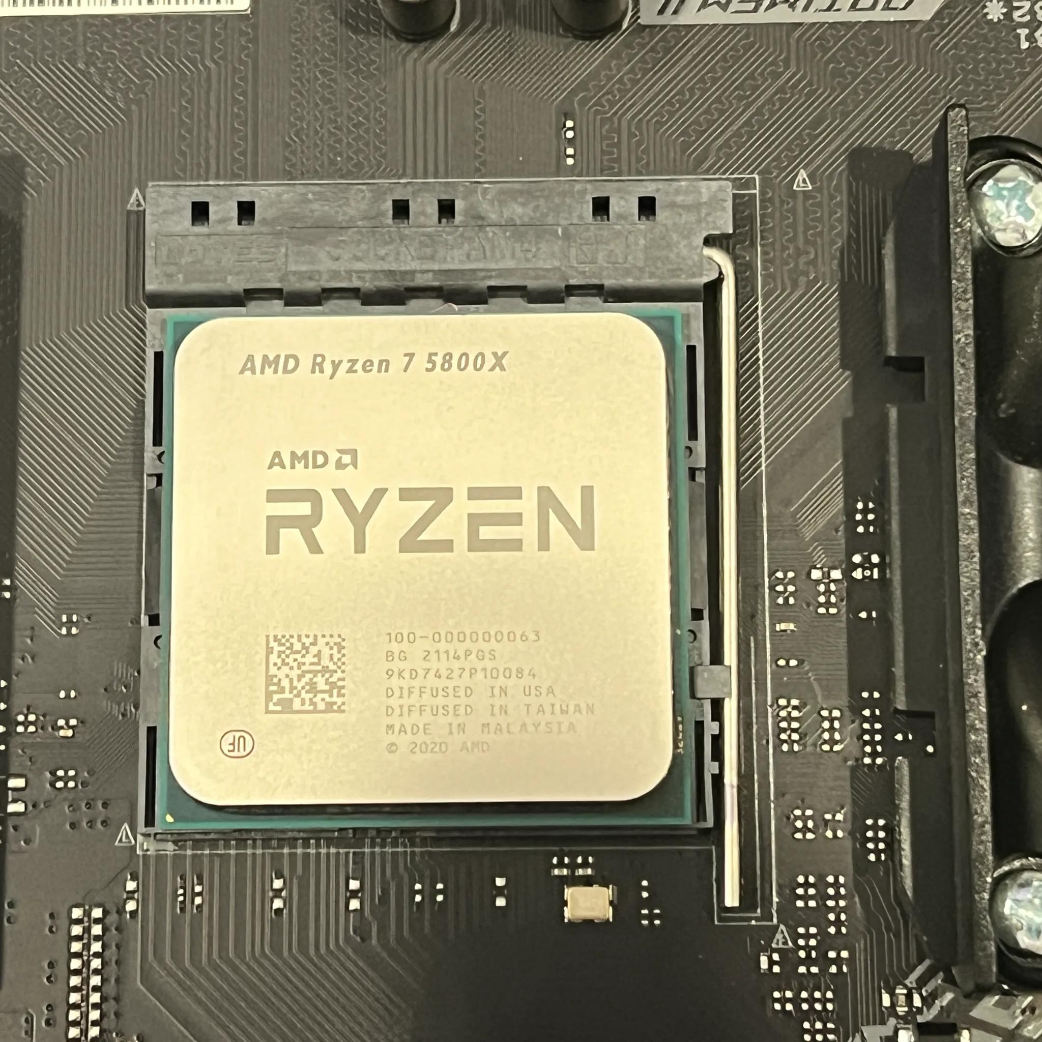 ASUS ROG STRIX B550-F GAMING (WI-FI) MOTHERBOARD WITH AMD RYZEN 7 5800X PROCESSOR