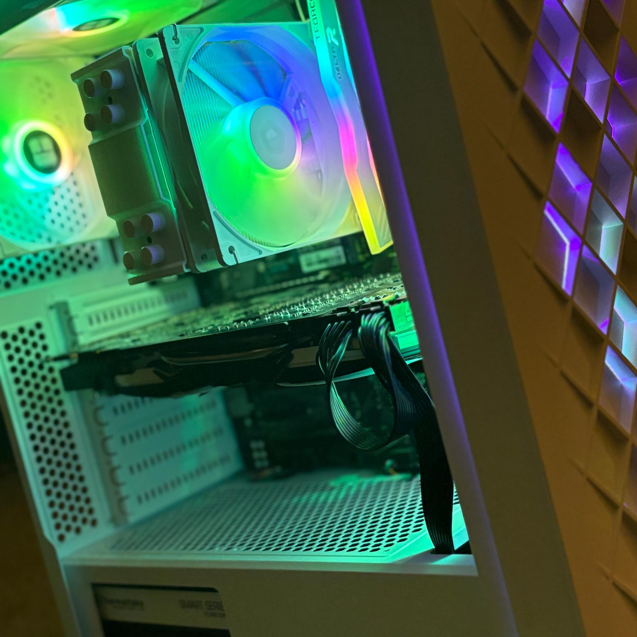 [White Class] Am4 Gaming Pc (Ryzen 5 3600 , Msi Gtx 1080ti 11gb