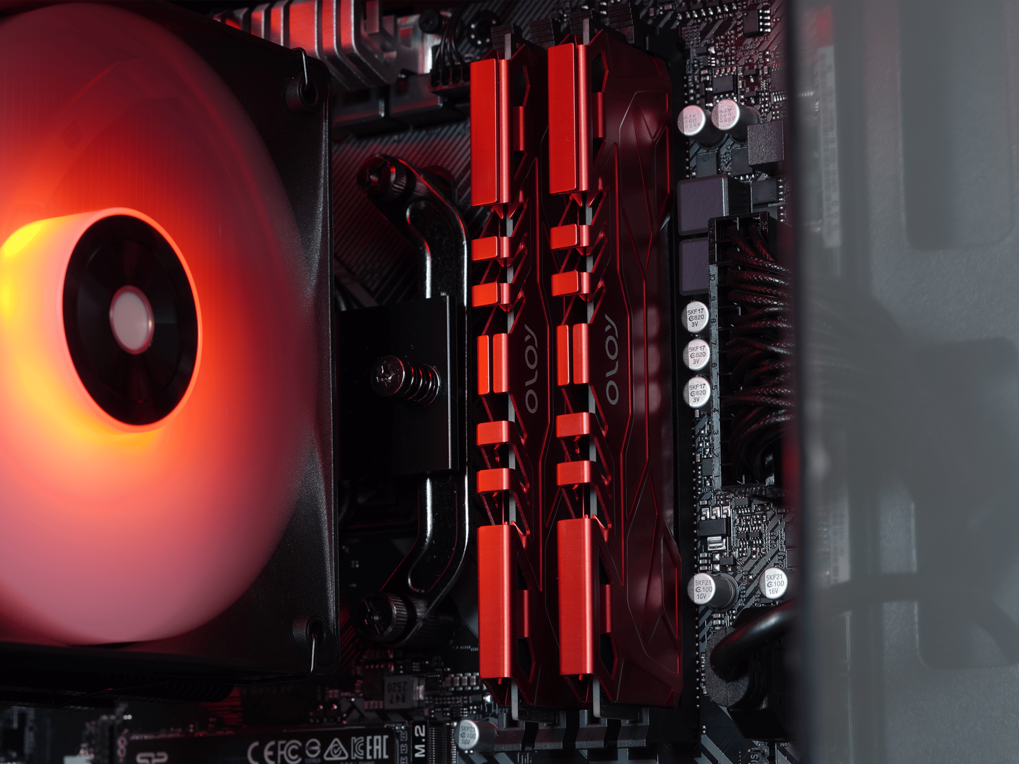 🔴Havoc🔴 RTX 3060, Ryzen 5 5500, 16GB DDR4 RAM, 1TB SSD w/ Wifi | 1080p Gaming PC |