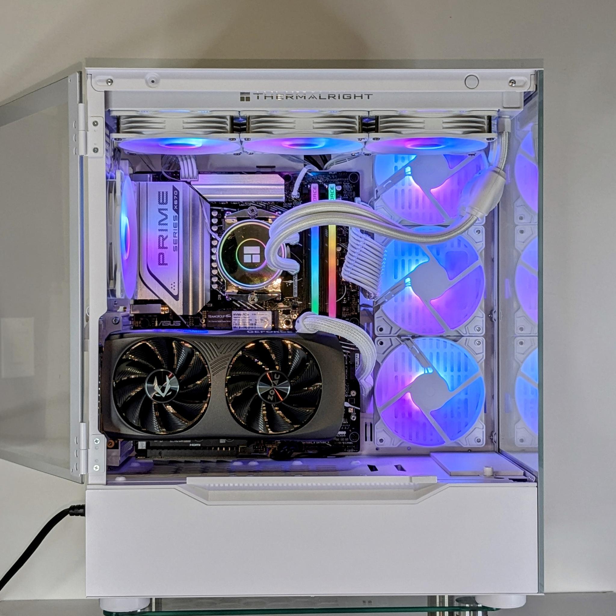 🔥1440p-4K Ray-tracing Gaming Beast⚪️RTX 4070 SUPER⚪️ (AM5)⚪️32GB DDR5 ⚪️1TB NVMe SSD ⚪️Windows 11