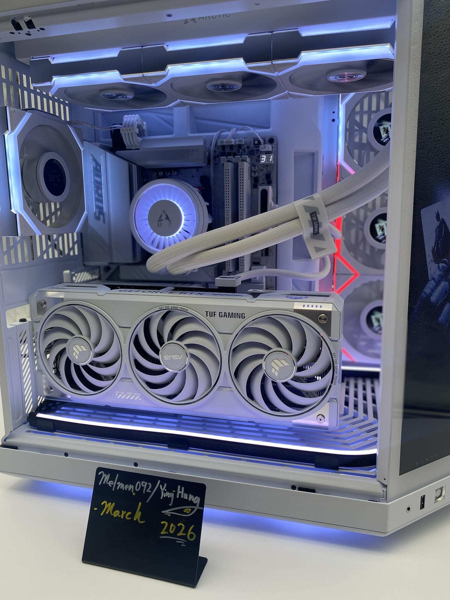 "White  So Serious?" | R7 9850X3D | Asus 5070Ti | TeamGroup DDR5 32GB | 2TB Storage