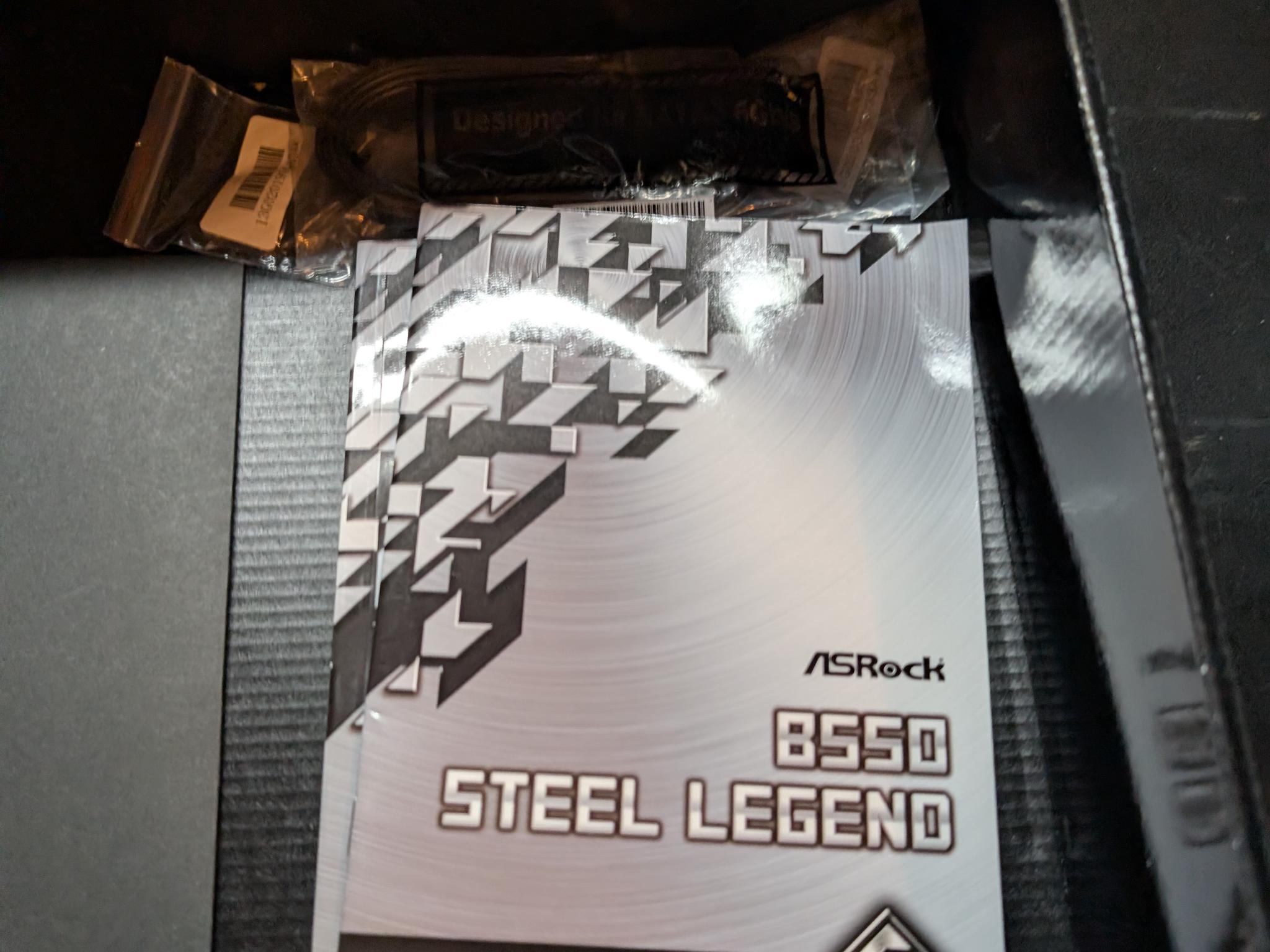 Asrock b550 Steel Legend am4 motherboard for sale