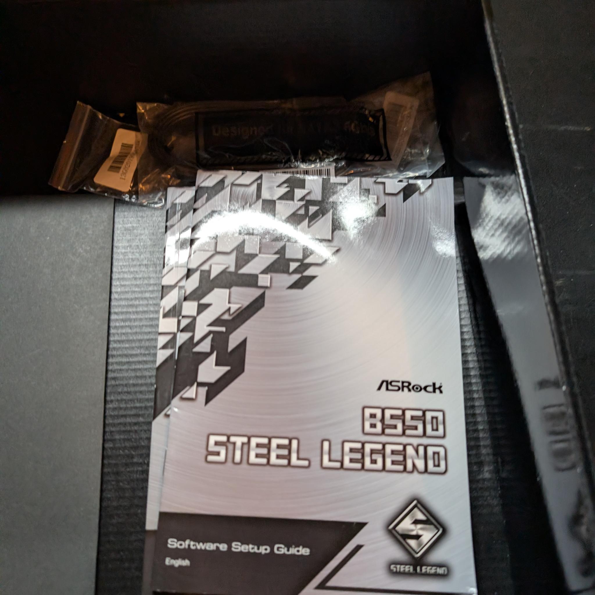 Asrock b550 Steel Legend am4 motherboard for sale
