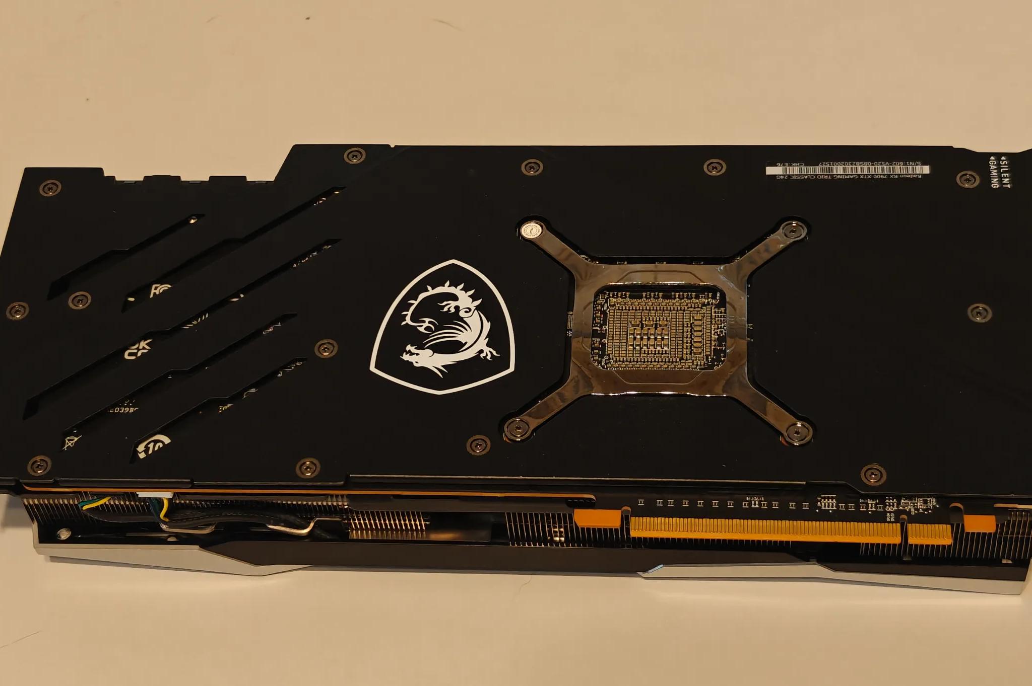 MSI Gaming Radeon RX 7900 XTX 24GB GDDR6 PCI Express 4.0 ATX Video Card