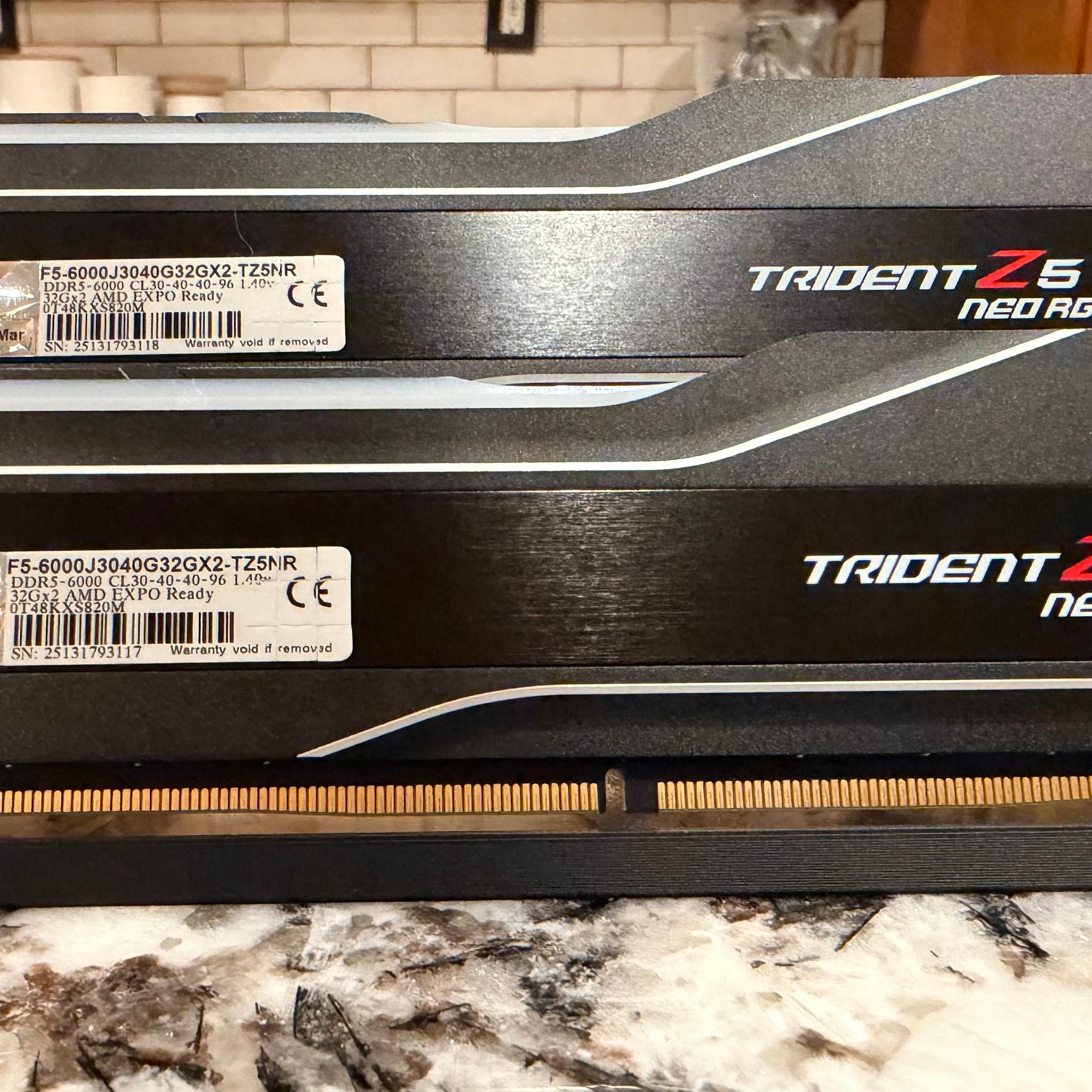 G.Skill Trident Z5 Neo RGB 64GB DDR5-6000 (2x32GB)