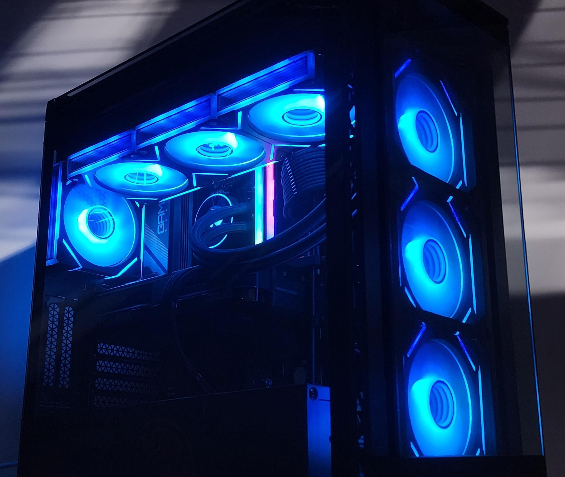 Gaming PC Ryzen 5 9600X 32GB RAM 1TB SSD RTX 4070 12GB Windows 11 Computer