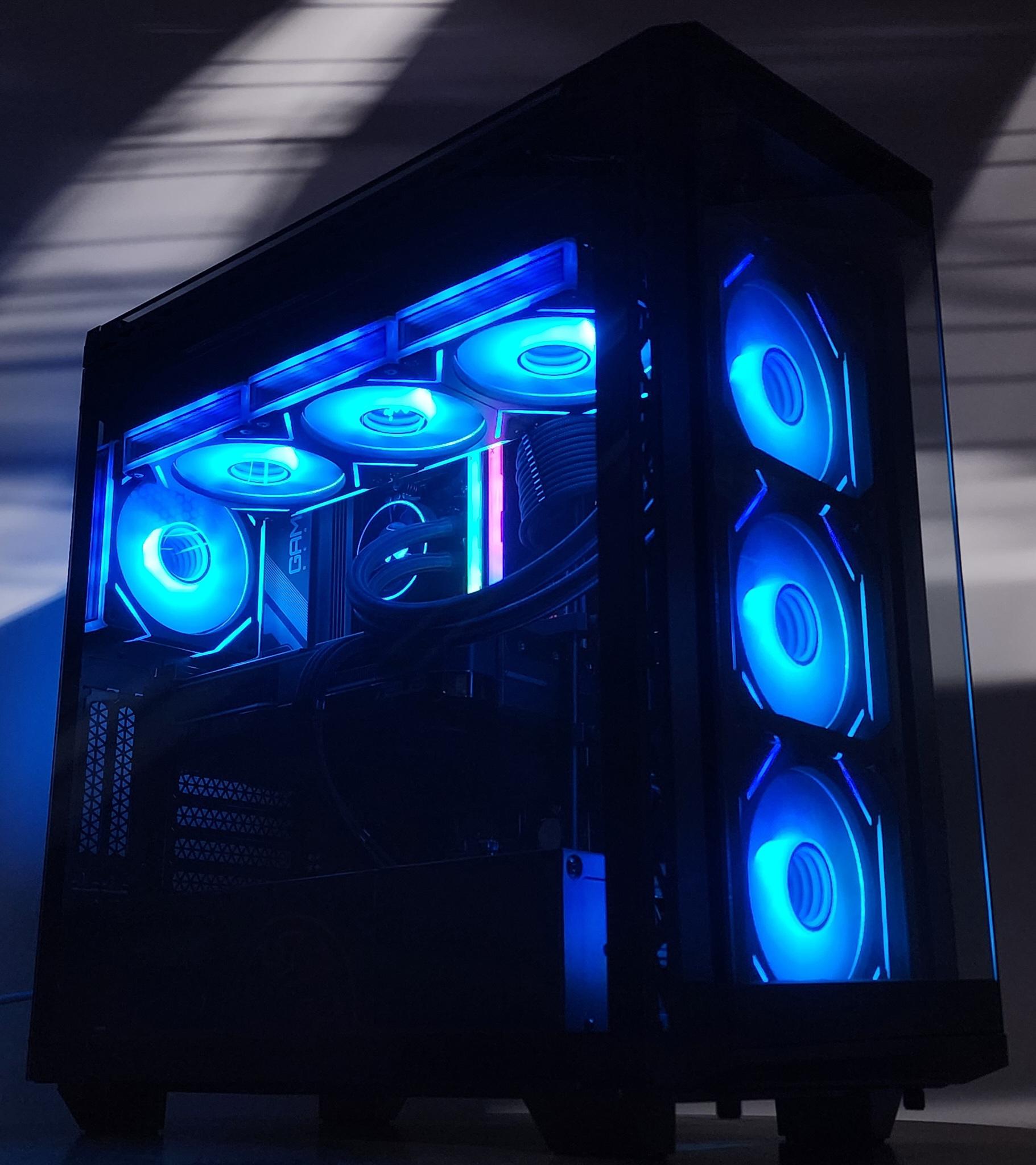 Gaming PC Ryzen 5 9600X 32GB RAM 1TB SSD RTX 4070 12GB Windows 11 Computer