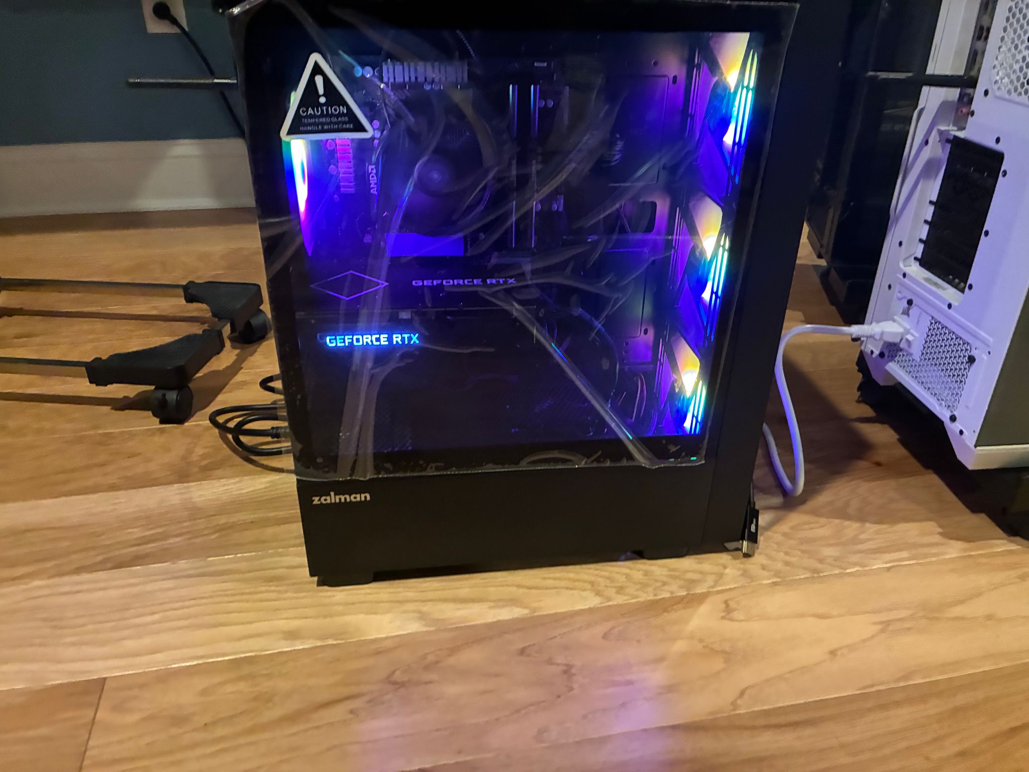 Gaming PC-Ryzen 5 5500/3060Ti/1TB SSD NVME/850W PSU