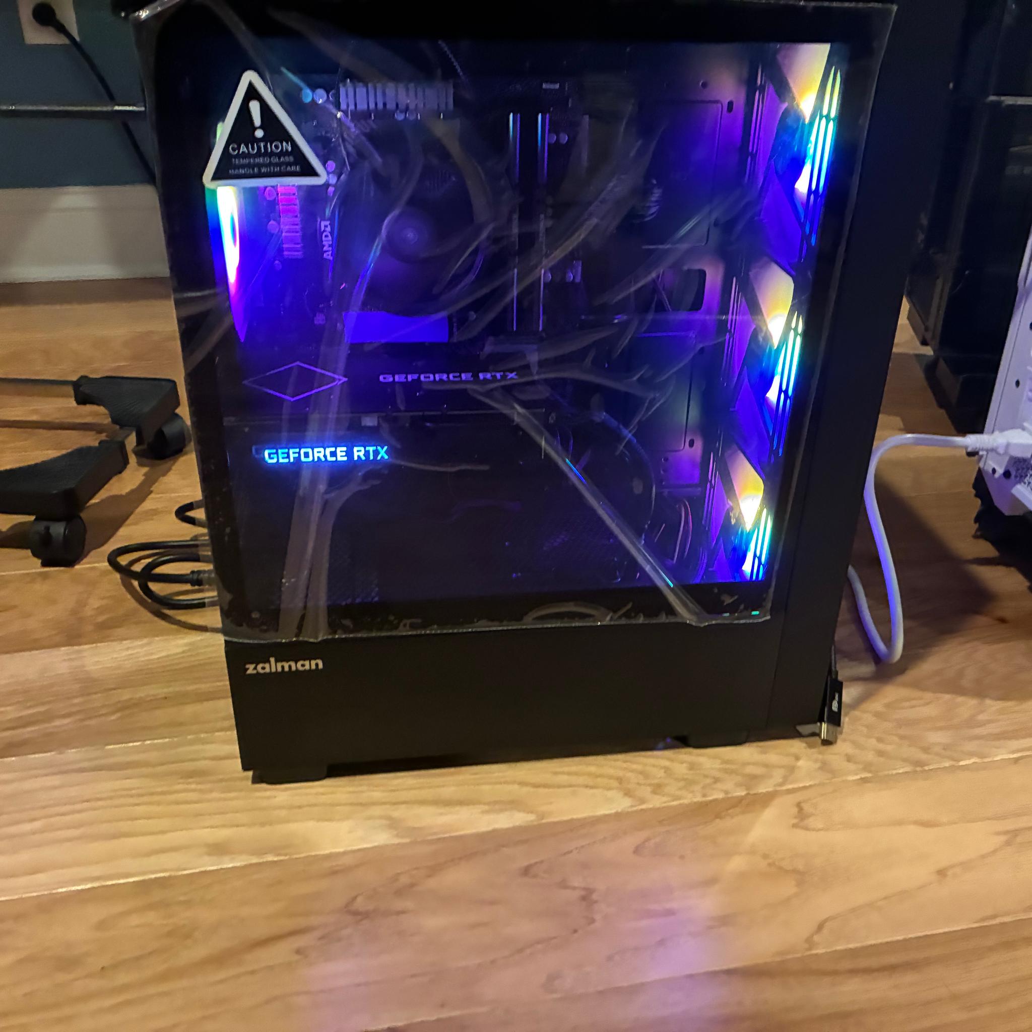 Gaming PC-Ryzen 5 5500/3060Ti/1TB SSD NVME/850W PSU