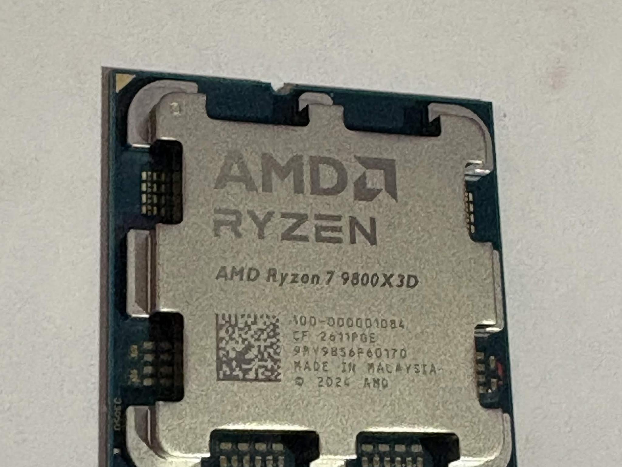 AMD Ryzen 7 9800X3D