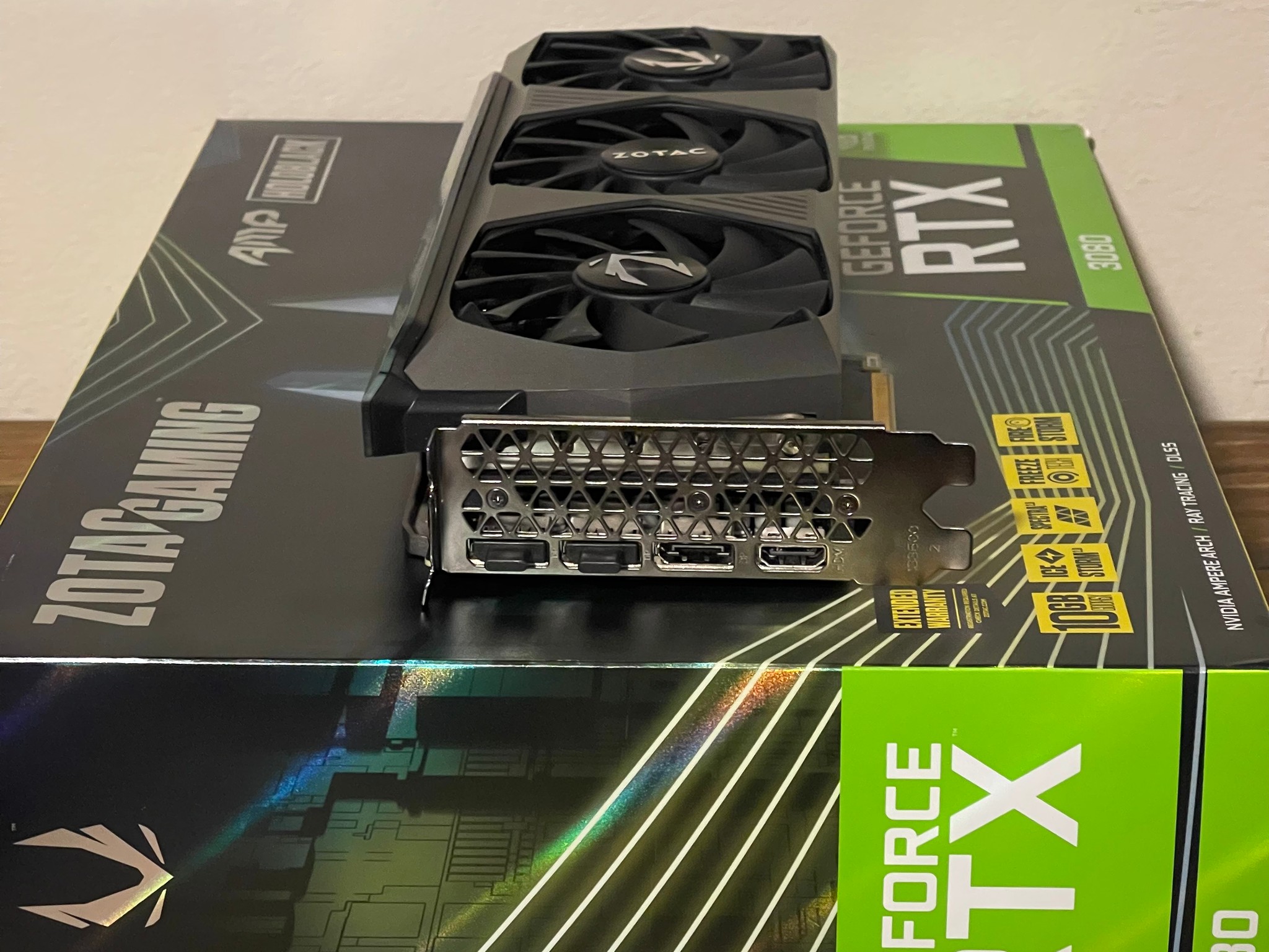 Zotac AMP Holoblack 3080 10GB