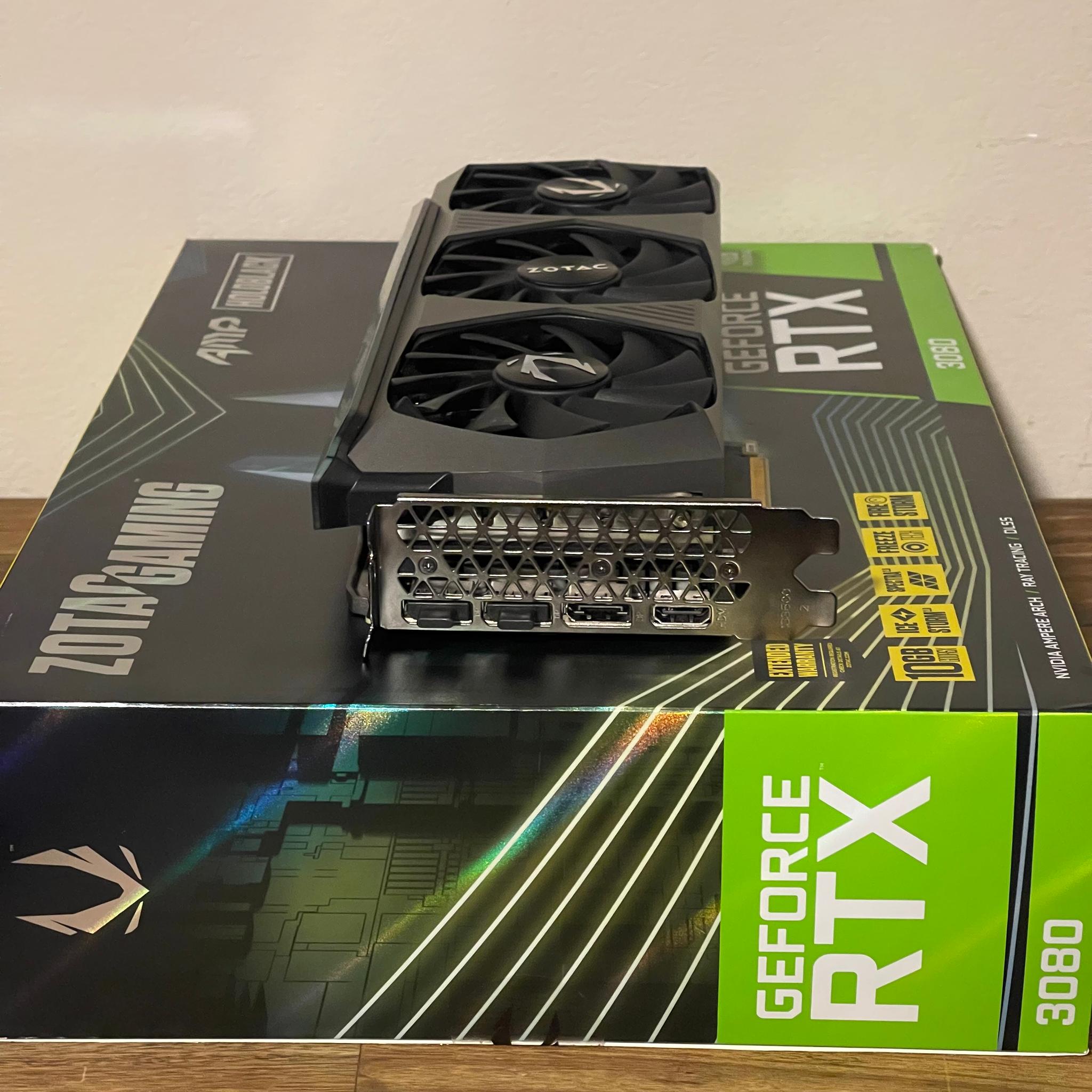Zotac AMP Holoblack 3080 10GB