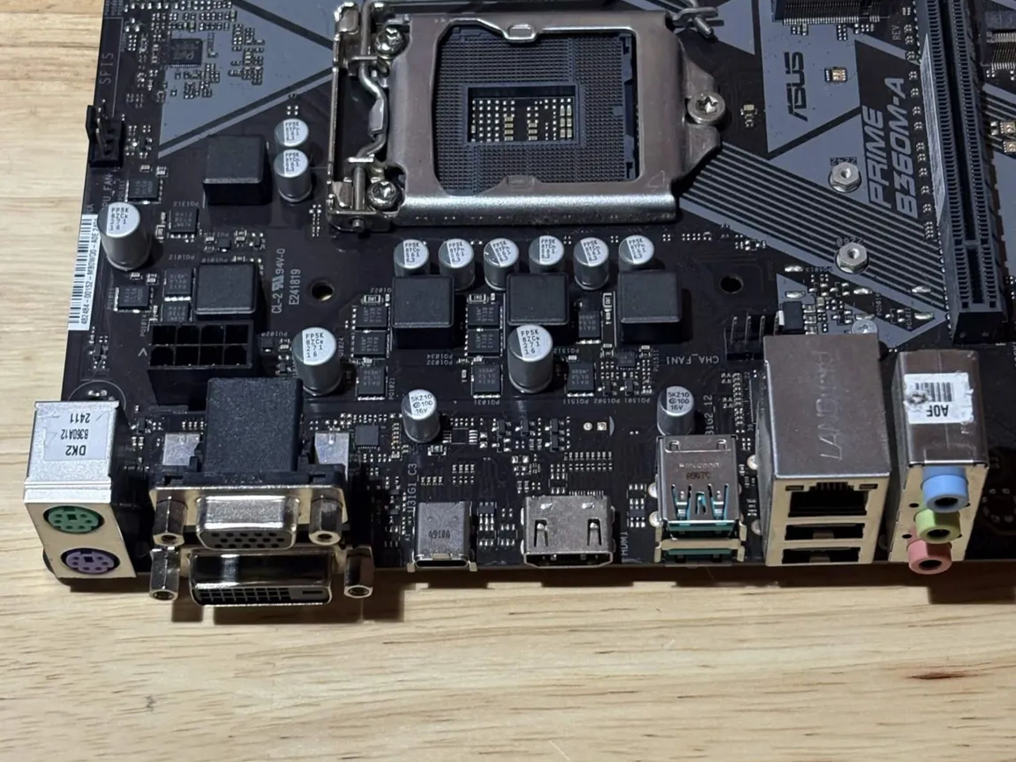 FP/NW ASUS PRIME B360M-A