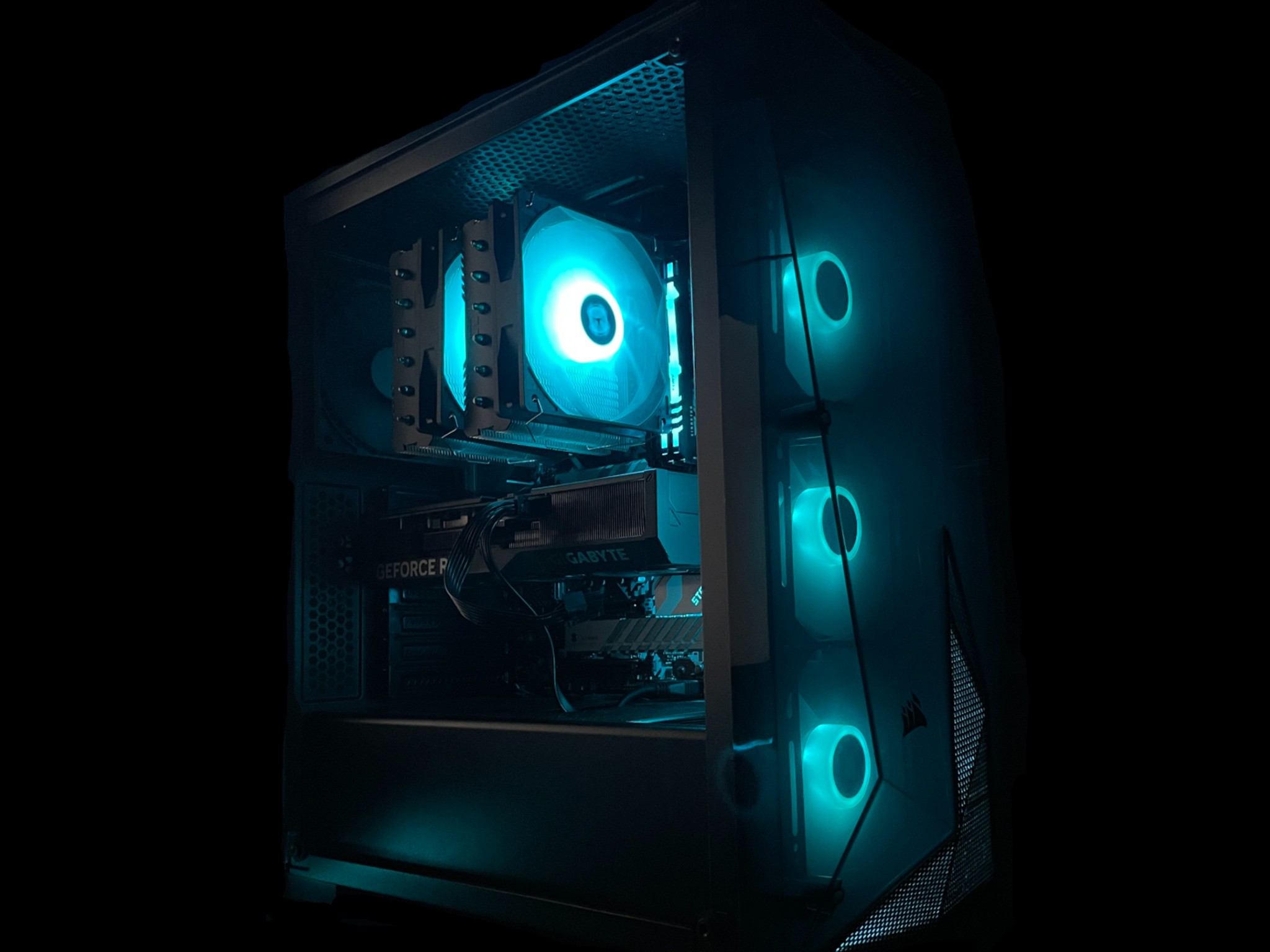 RGB Black Gaming PC | RTX 4070| I7 13700K | 32GB RAM | 2TB NVME SSD