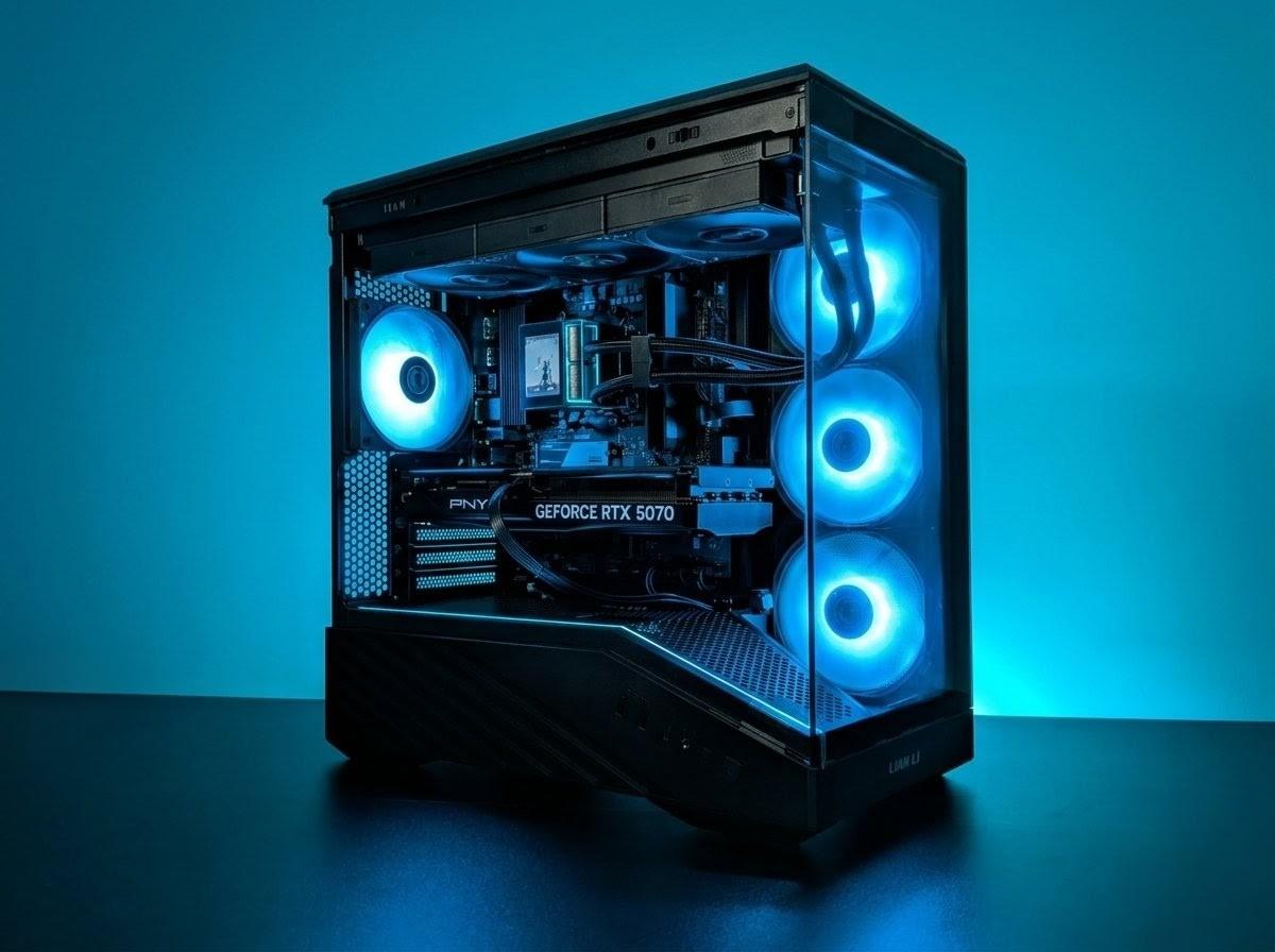 🔥 RTX 5070 GAMING PC | RYZEN 5 7500X3D | 32GB DDR5 | 2TB NVMe | WIFI&BT | WINDOWS 11