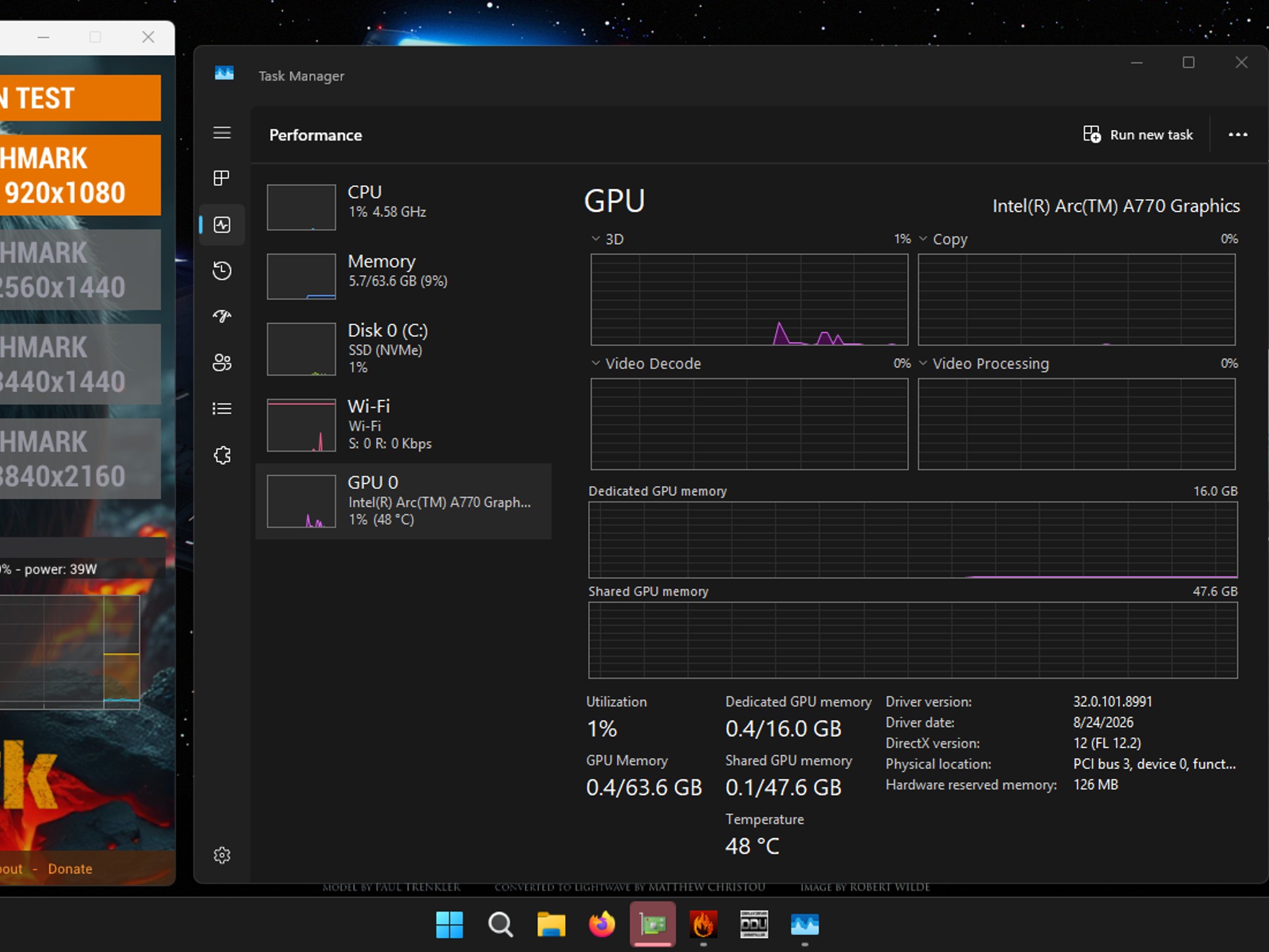 Intel Arc A770 Limited Edition 16GB GDDR6