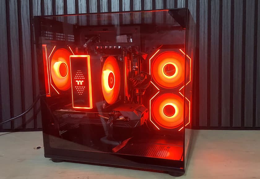 Intel Sledgehammer 8-Core/16-Thread PC | GTX 1060 | 32GB RAM | 1.25 TB | RGB Penthouse Glass Case